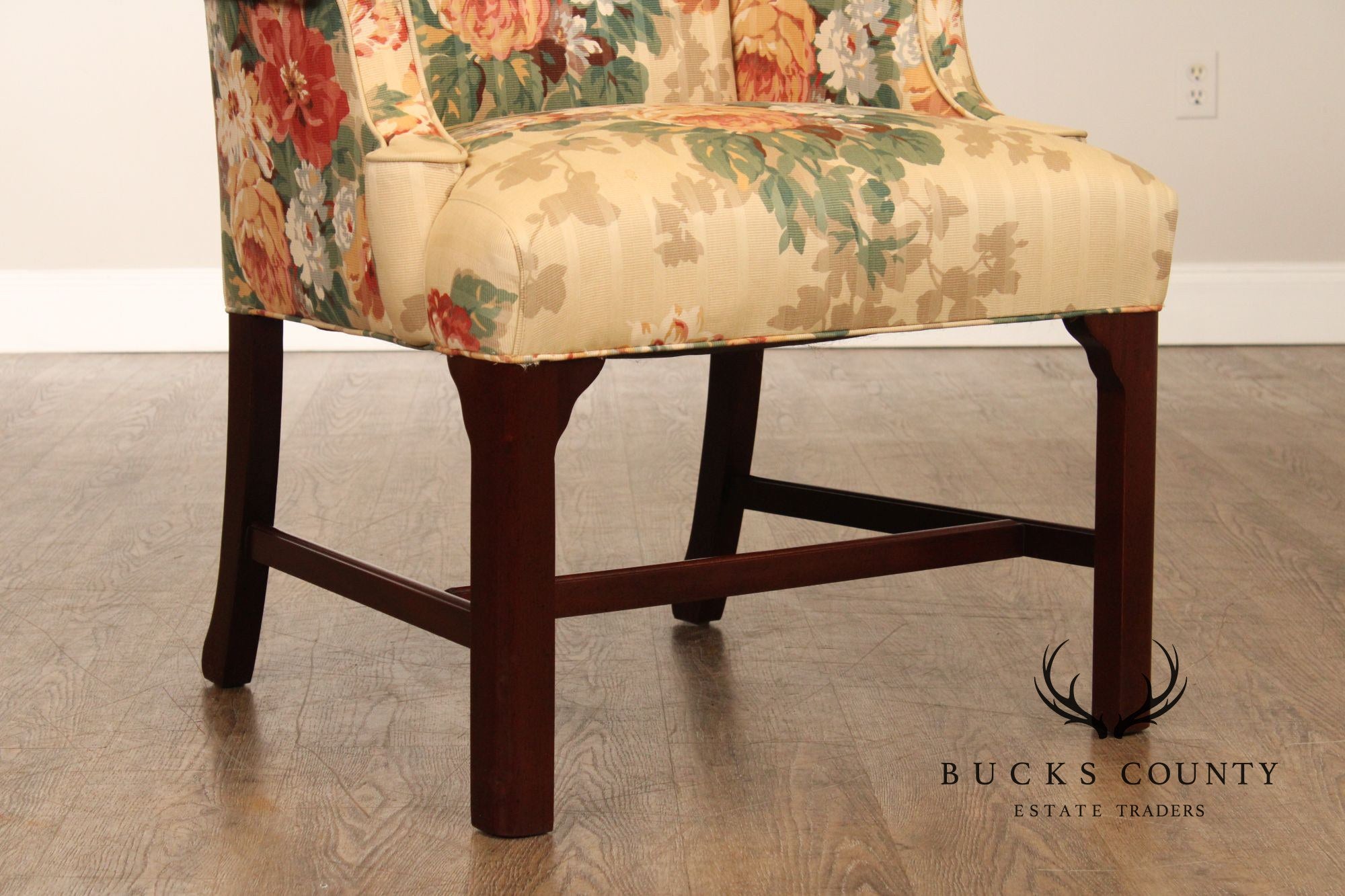 'A Colony Original' Georgian Style Mahogany Armchair