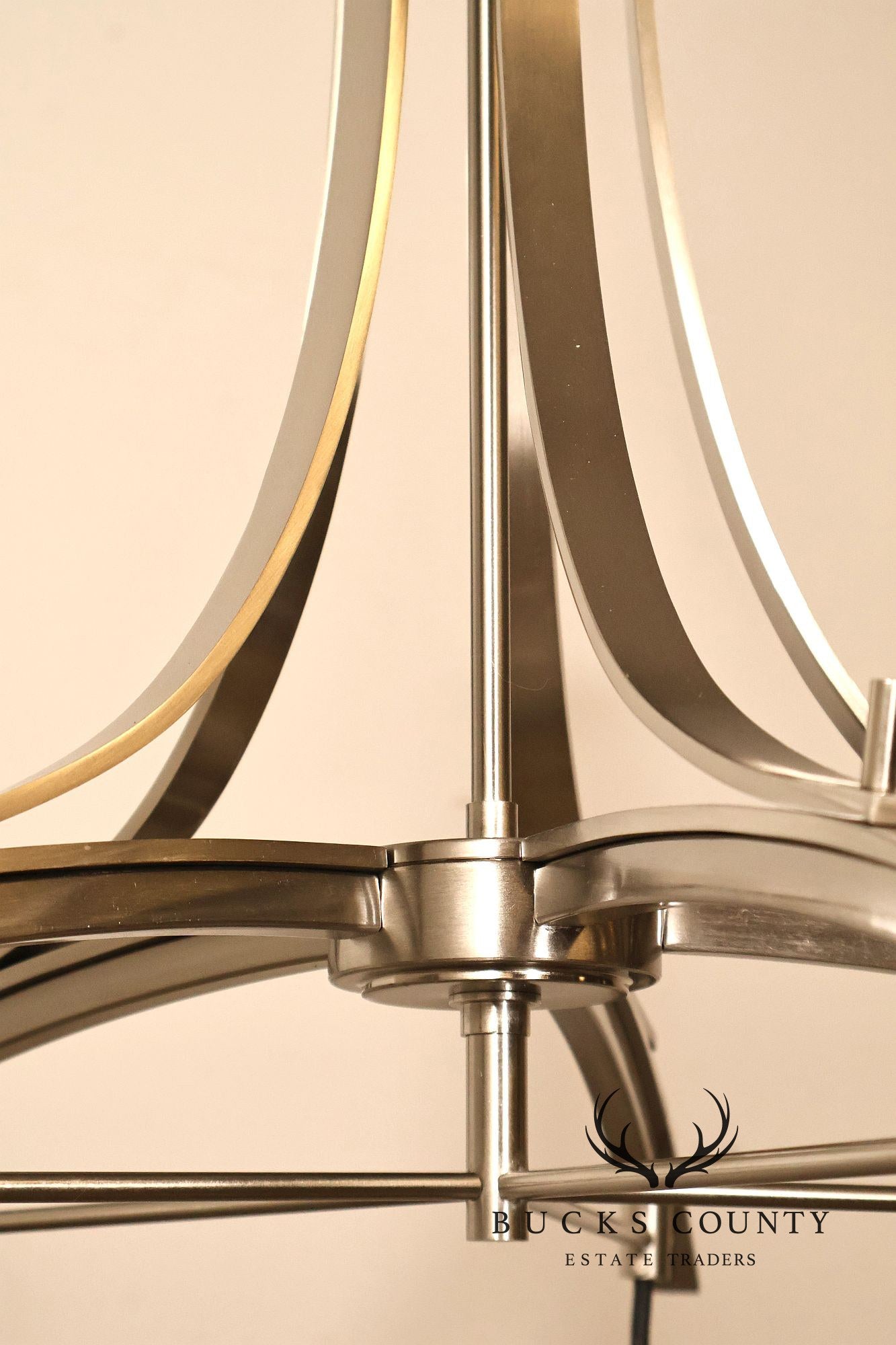Minka-Lavery 'Poleis' Brushed Nickel Five-Light Chandelier