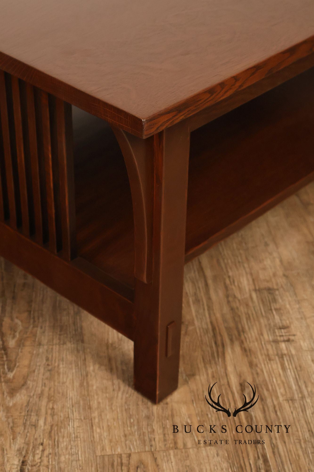 Stickley Mission Collection Oak Cocktail Table