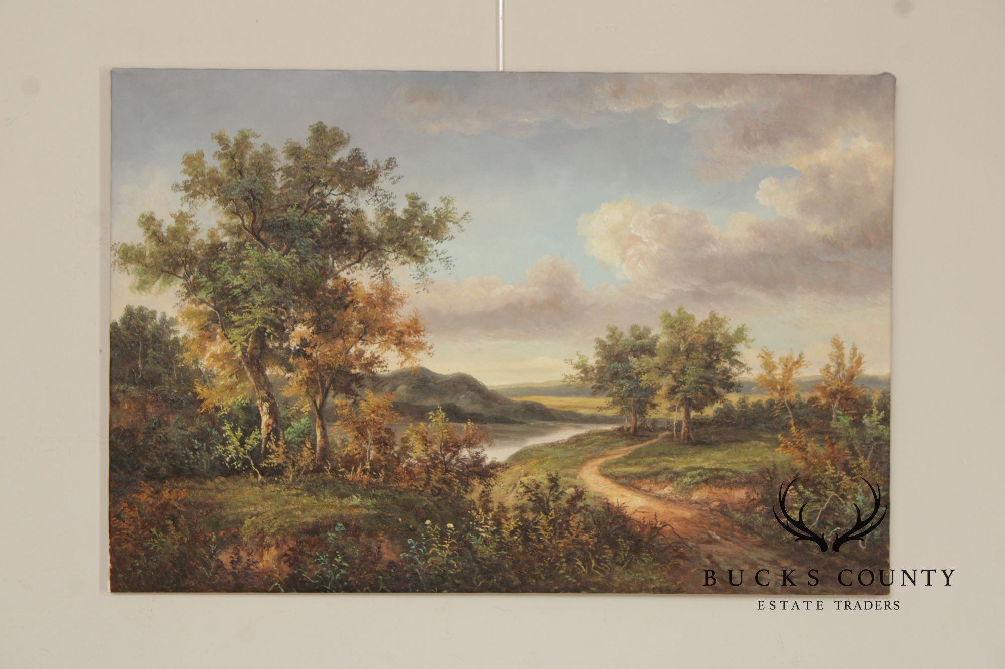 Artist Signed Continental School Landscape Painting