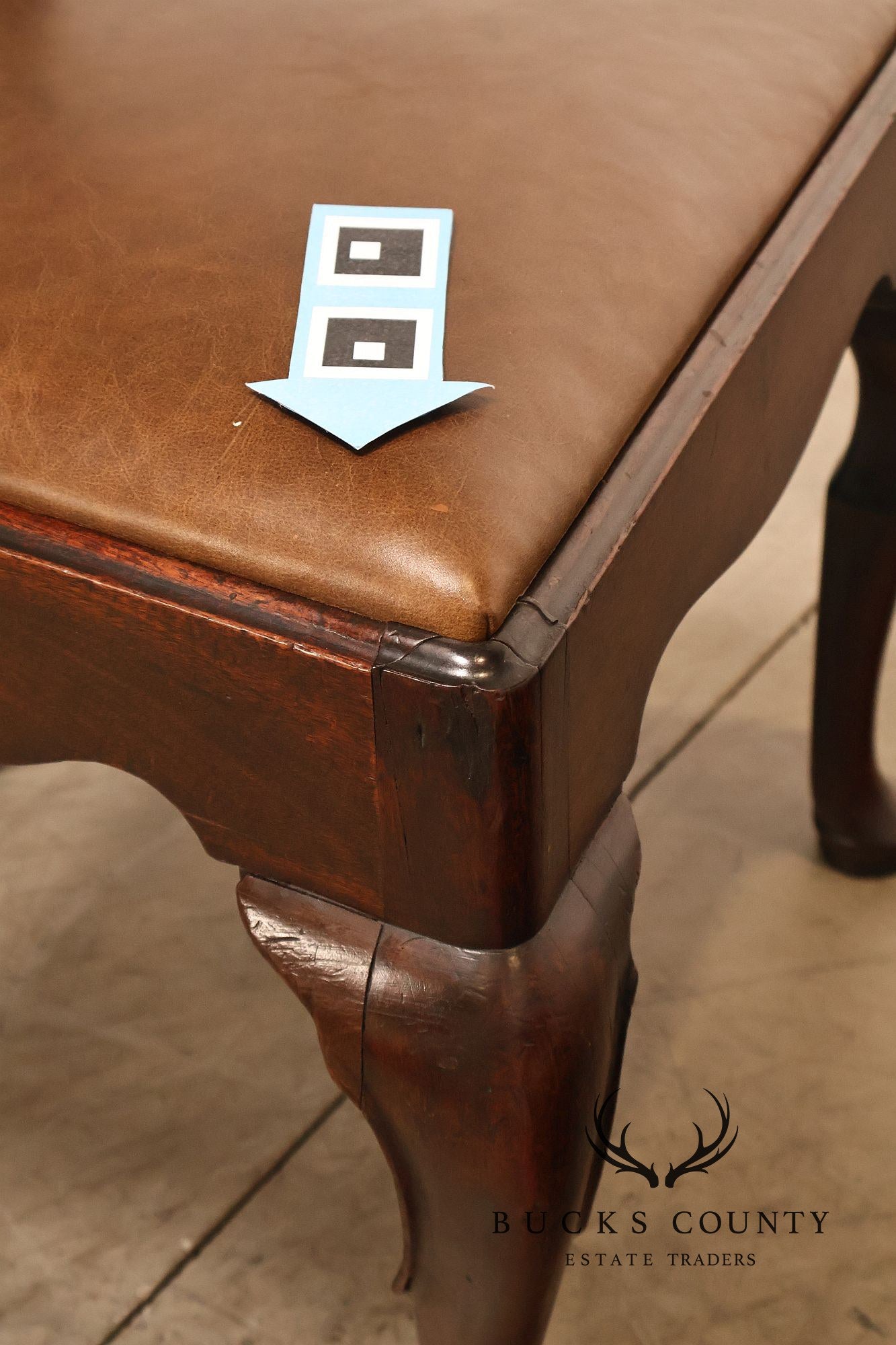 Georgie III Style Antique Set of Six Mahogany Dining chairs