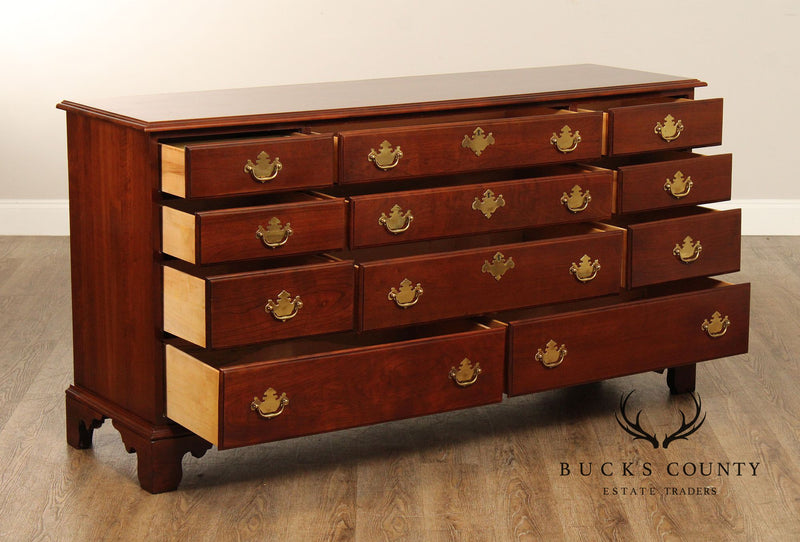 Harden Chippendale Style Cherry Chest of Drawers