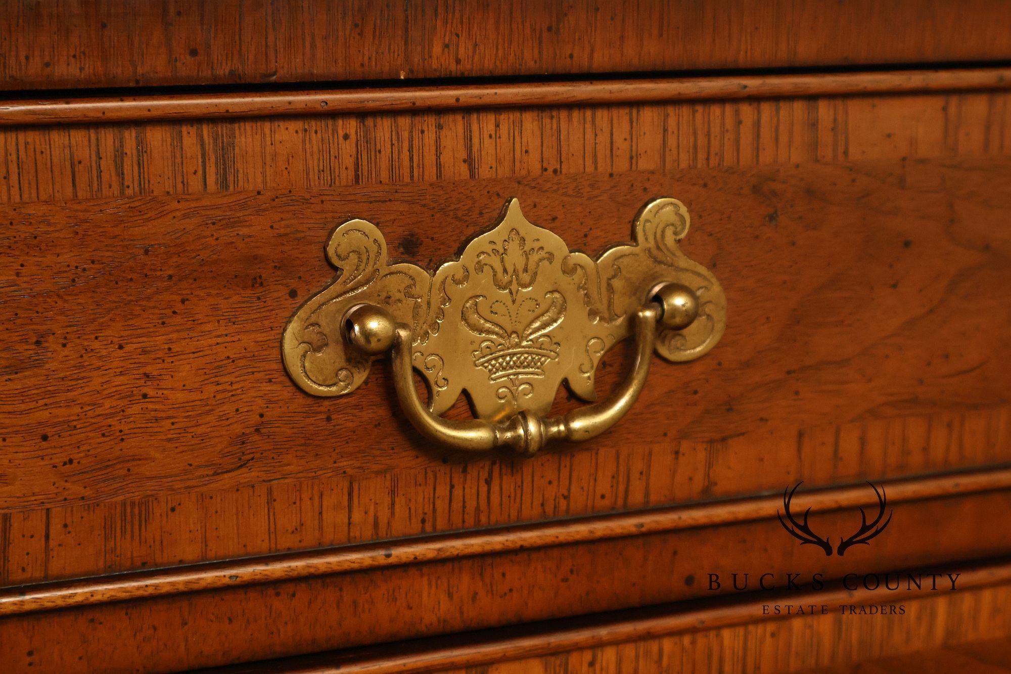 Henredon 18th Century Portfolio Georgian Style Walnut Server