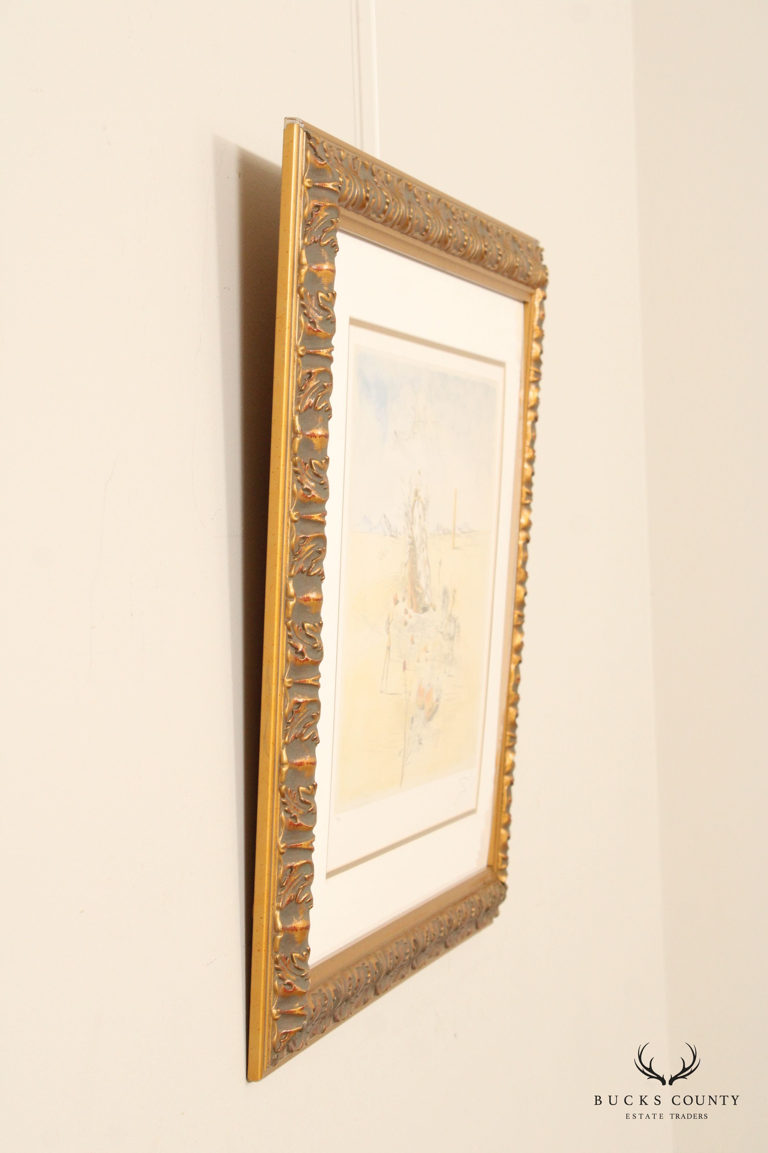 Salvador Dali 'Cosmic Horseman' Limited Edition Lithograph