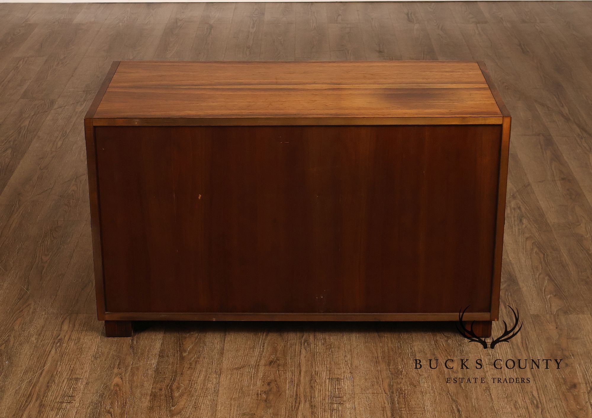 Baker Campaign Style Rosewood Low Chest
