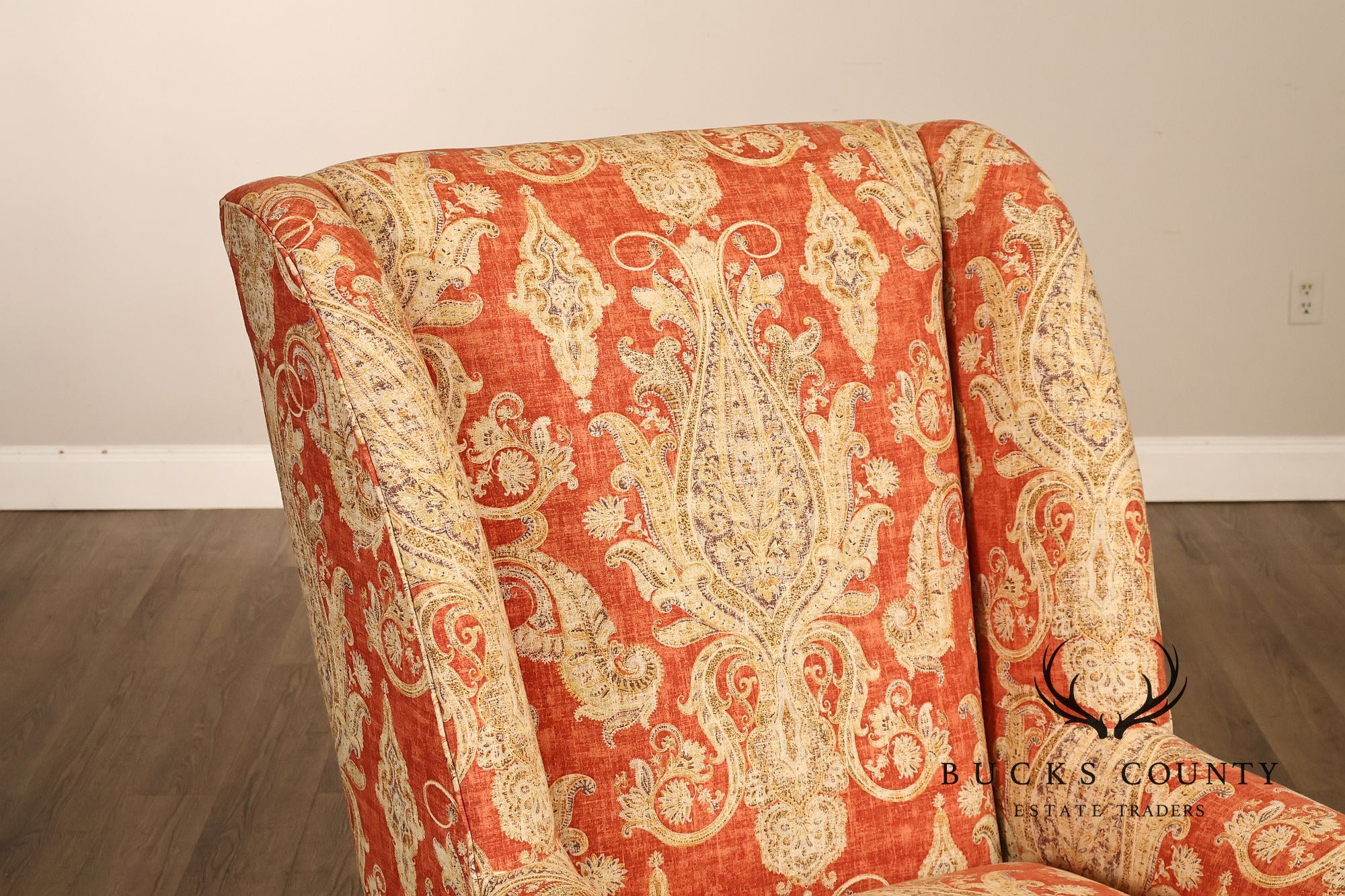 Craftmaster Upholstered Wing Back Armchair