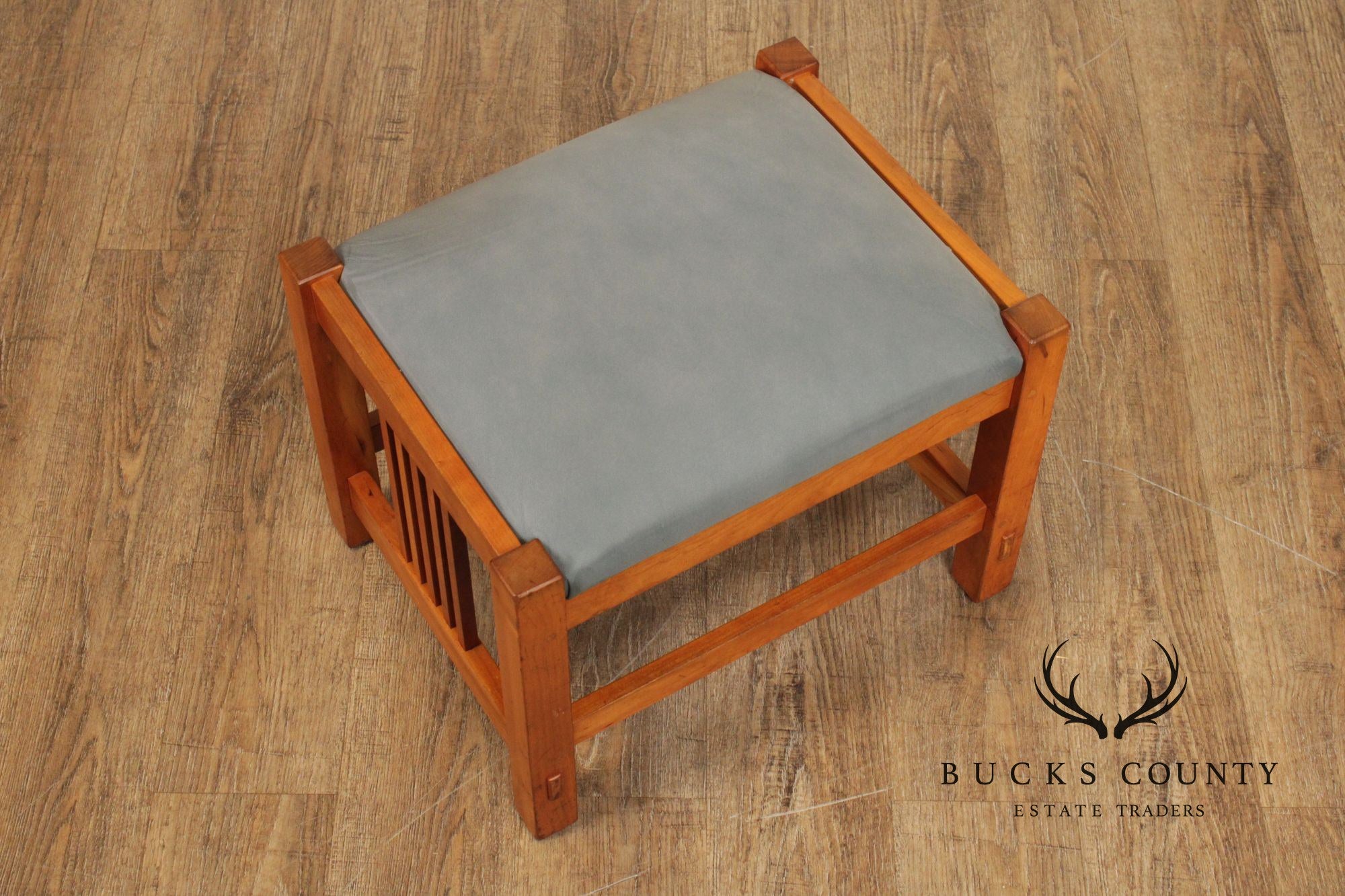 Stickley Mission Collection Cherry Foot Stool