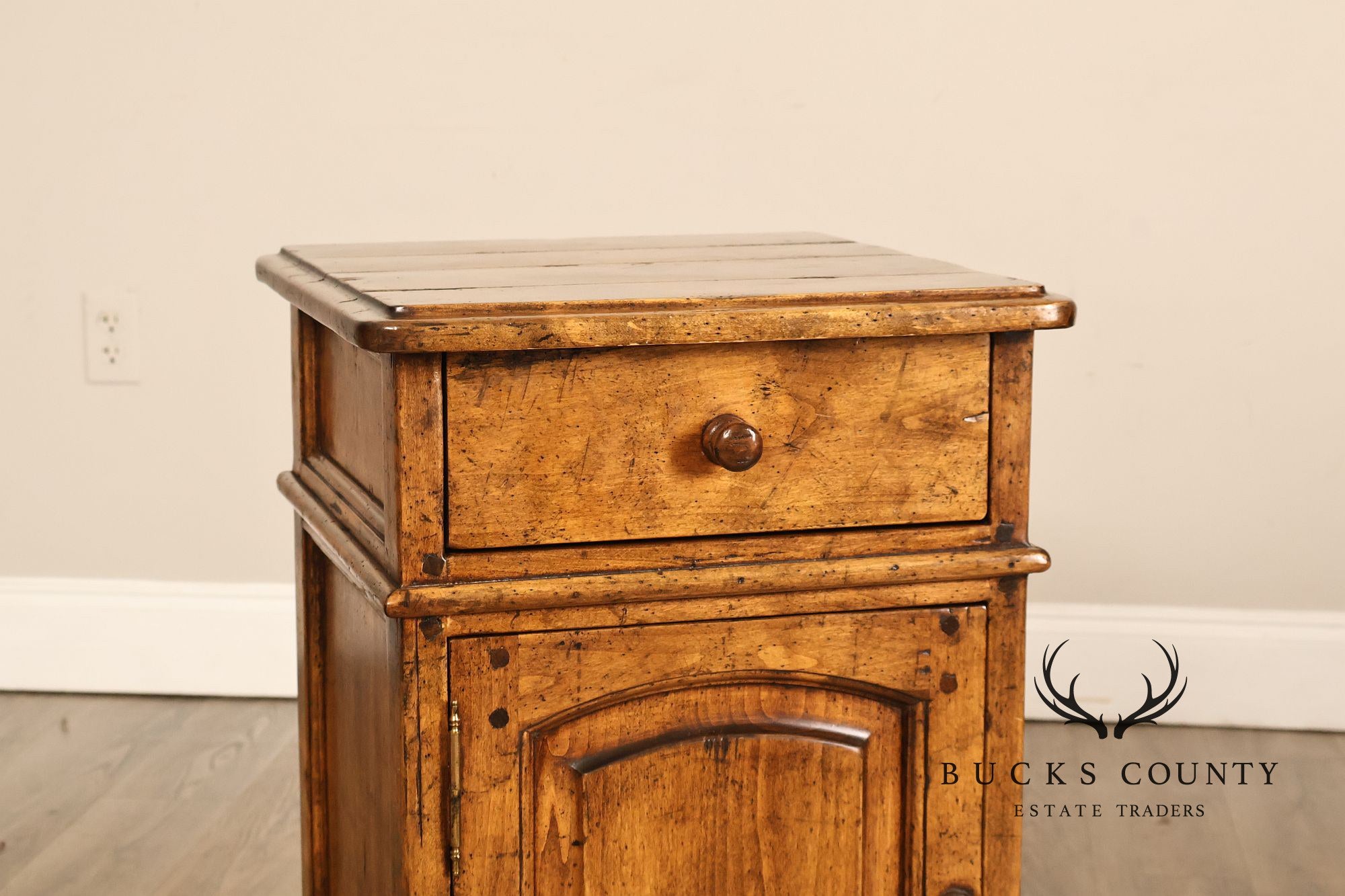 Guy Chaddock Melrose Collection Rustic One Drawer Nightstand