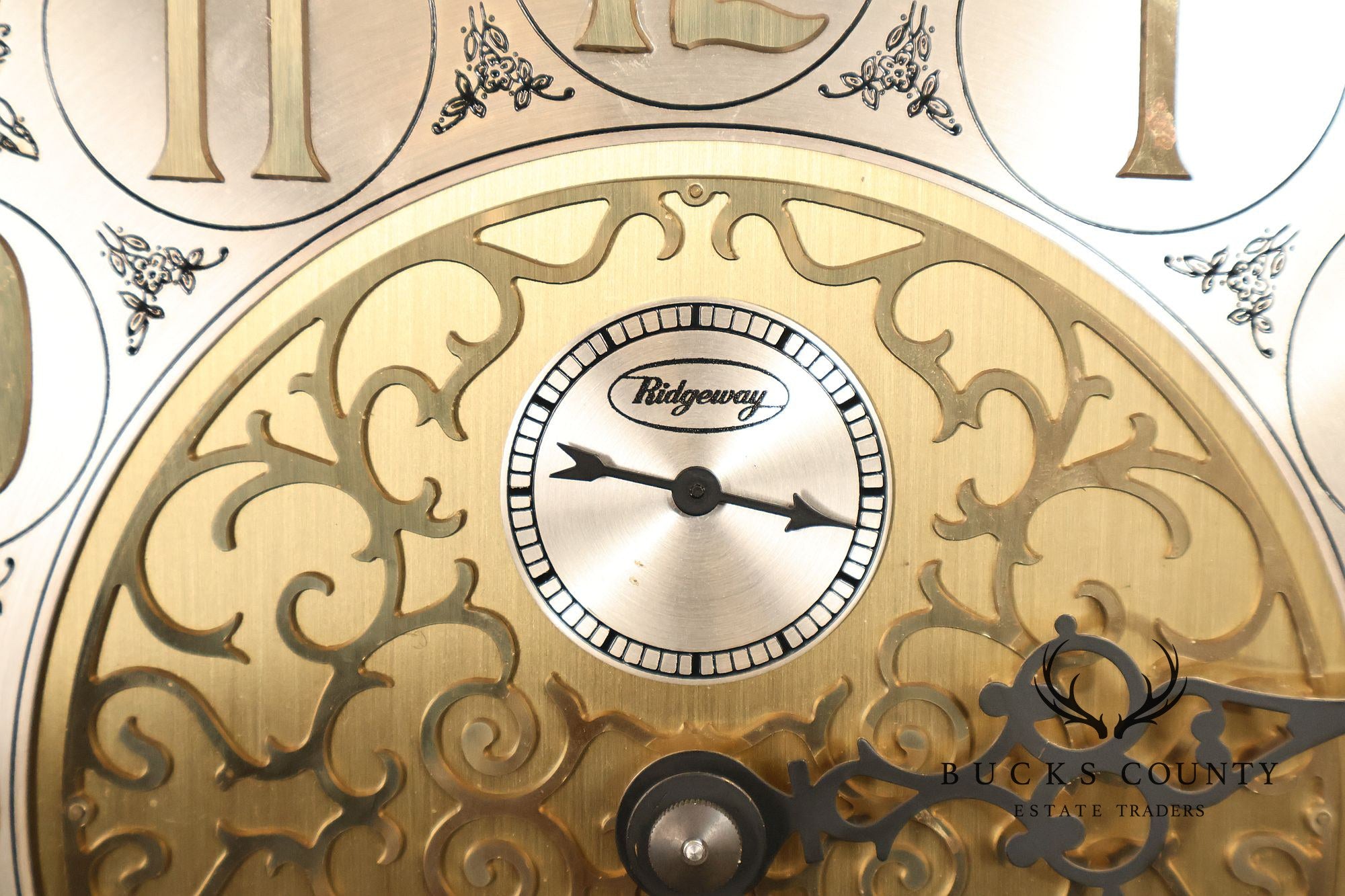 Ridgeway Traditional Cherry Grandfather Clock