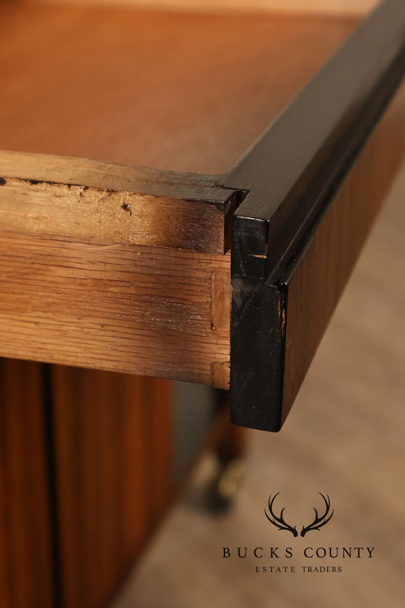 Mid Century Modern Rosewood Server Bar Cart