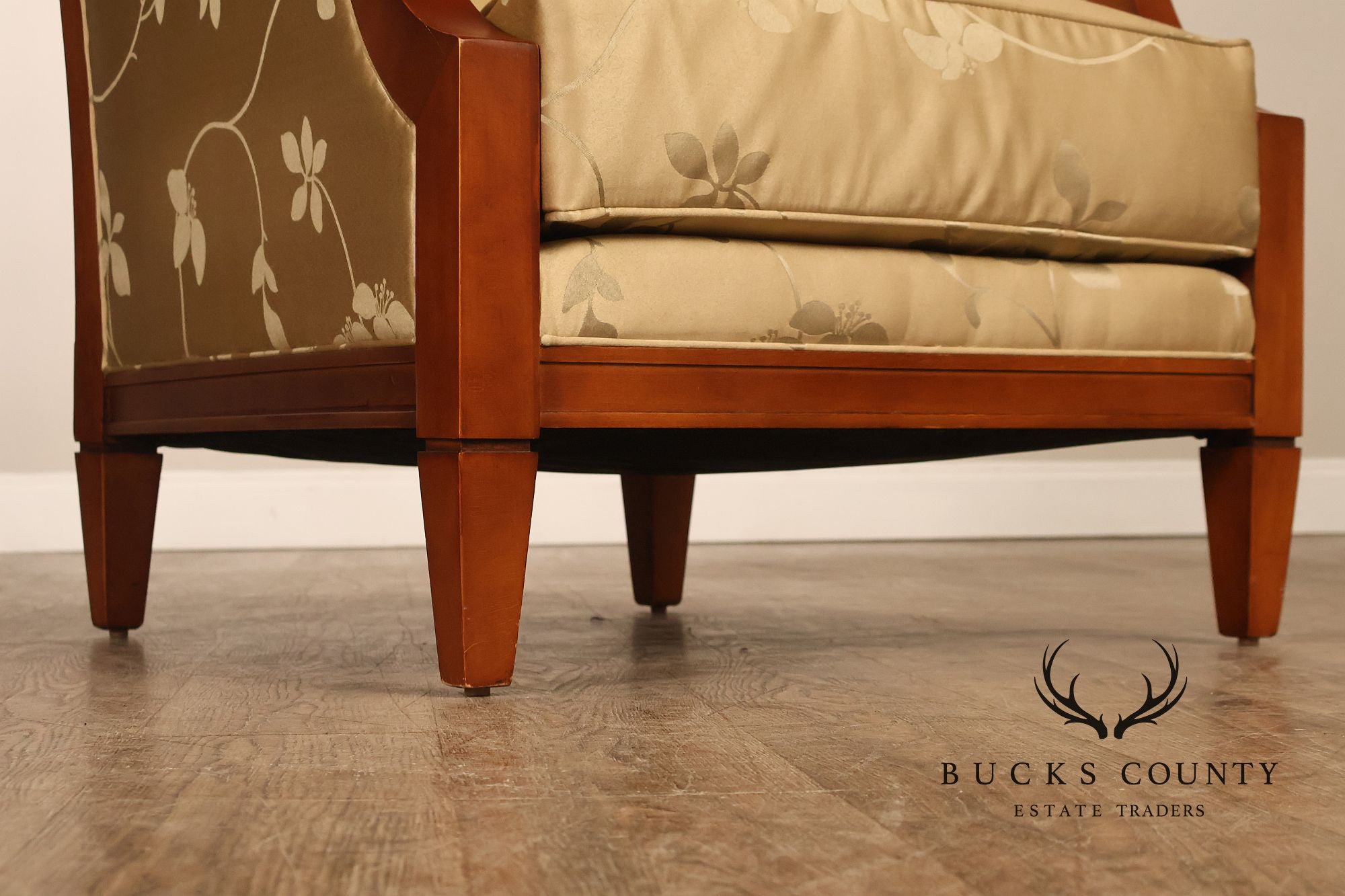 Thomasville Contemporary Pair of Lounge Armchairs