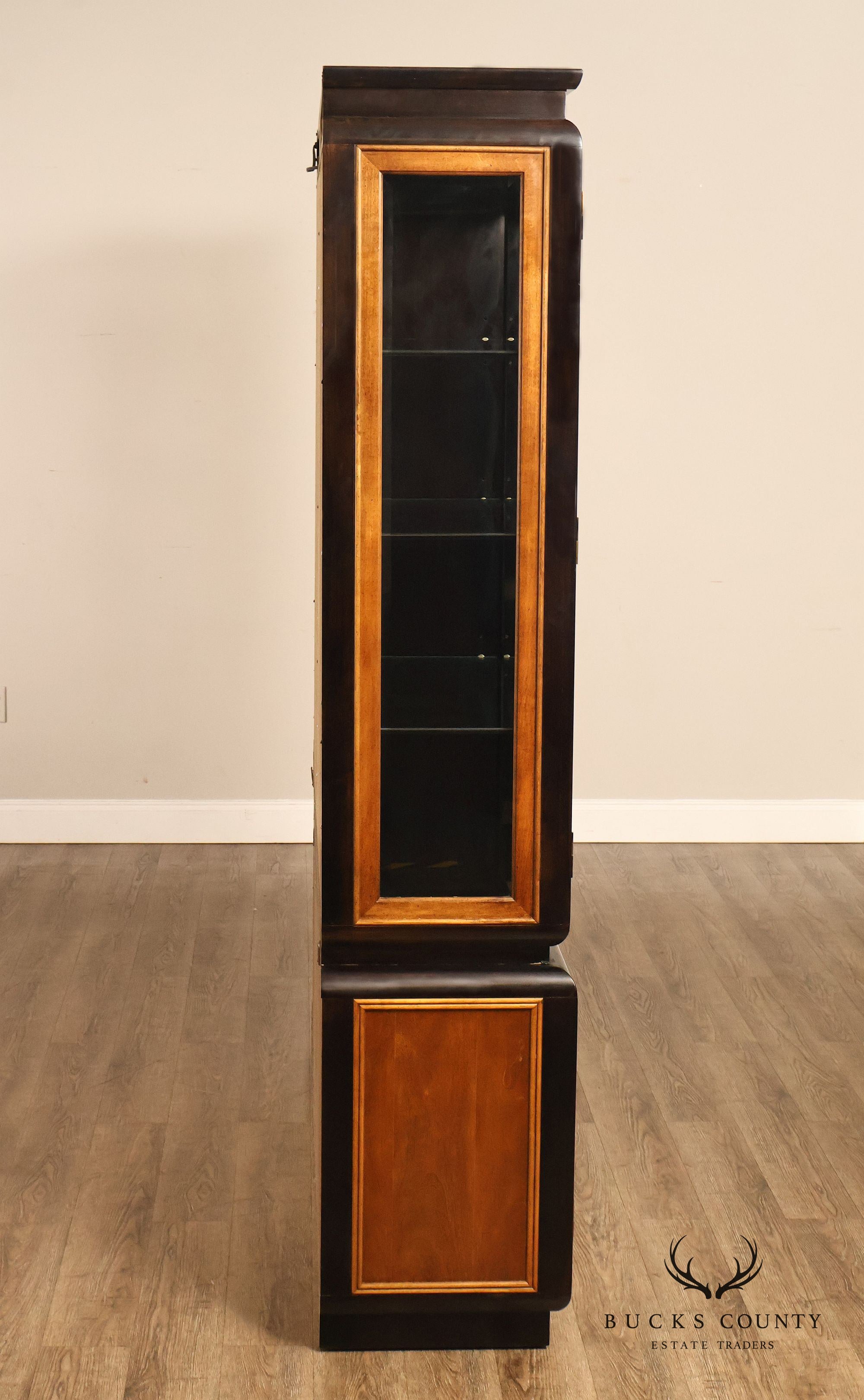 Century Furniture 'Chin Hua' Two Piece China Cabinet