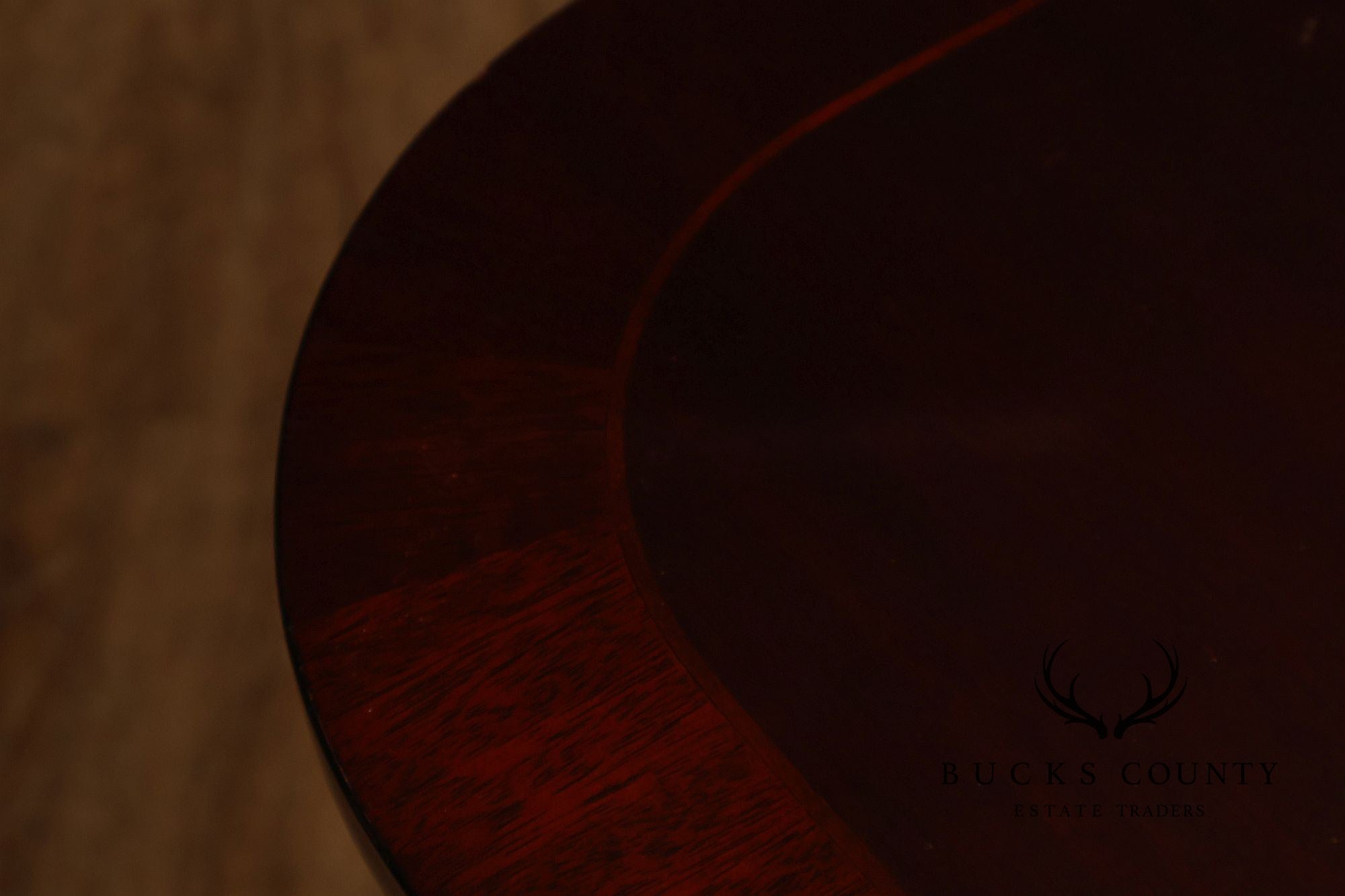 Kindel Regency Style Double Pedestal Mahogany Dining Table