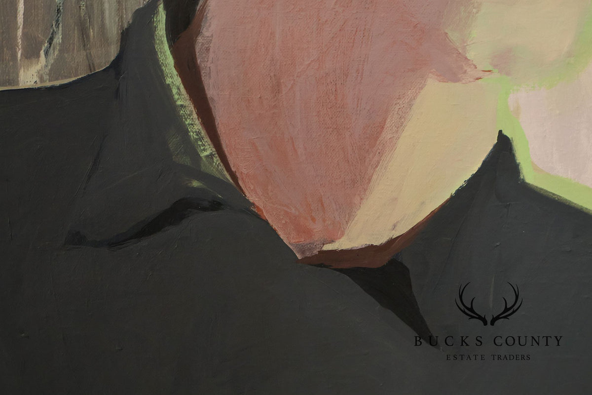 Anne Cooper Dobbins Oil Painting, 'A Pale Lady'