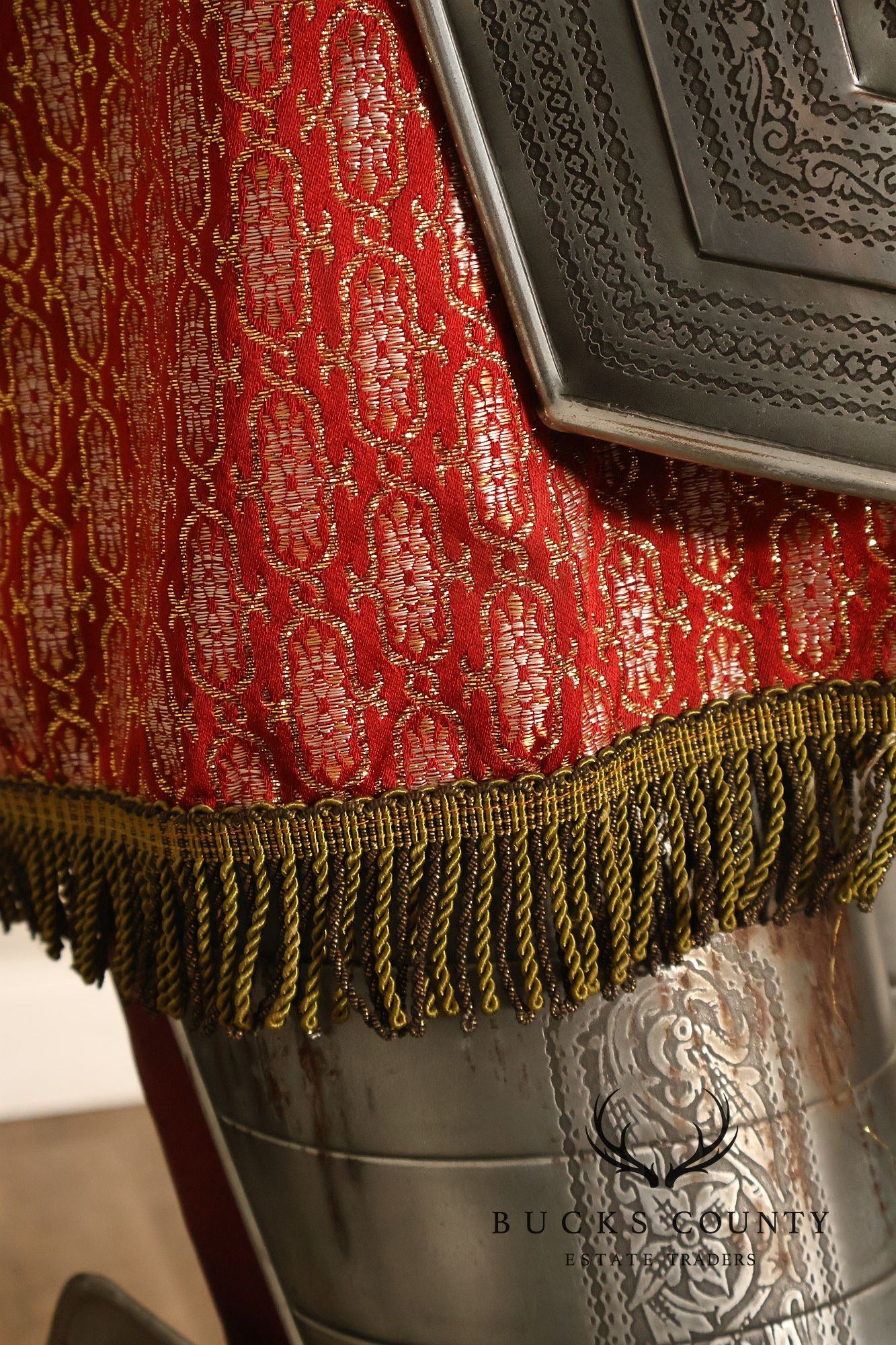 Marto Toledo Spanish Engraved Full Suit of Armor with Sword