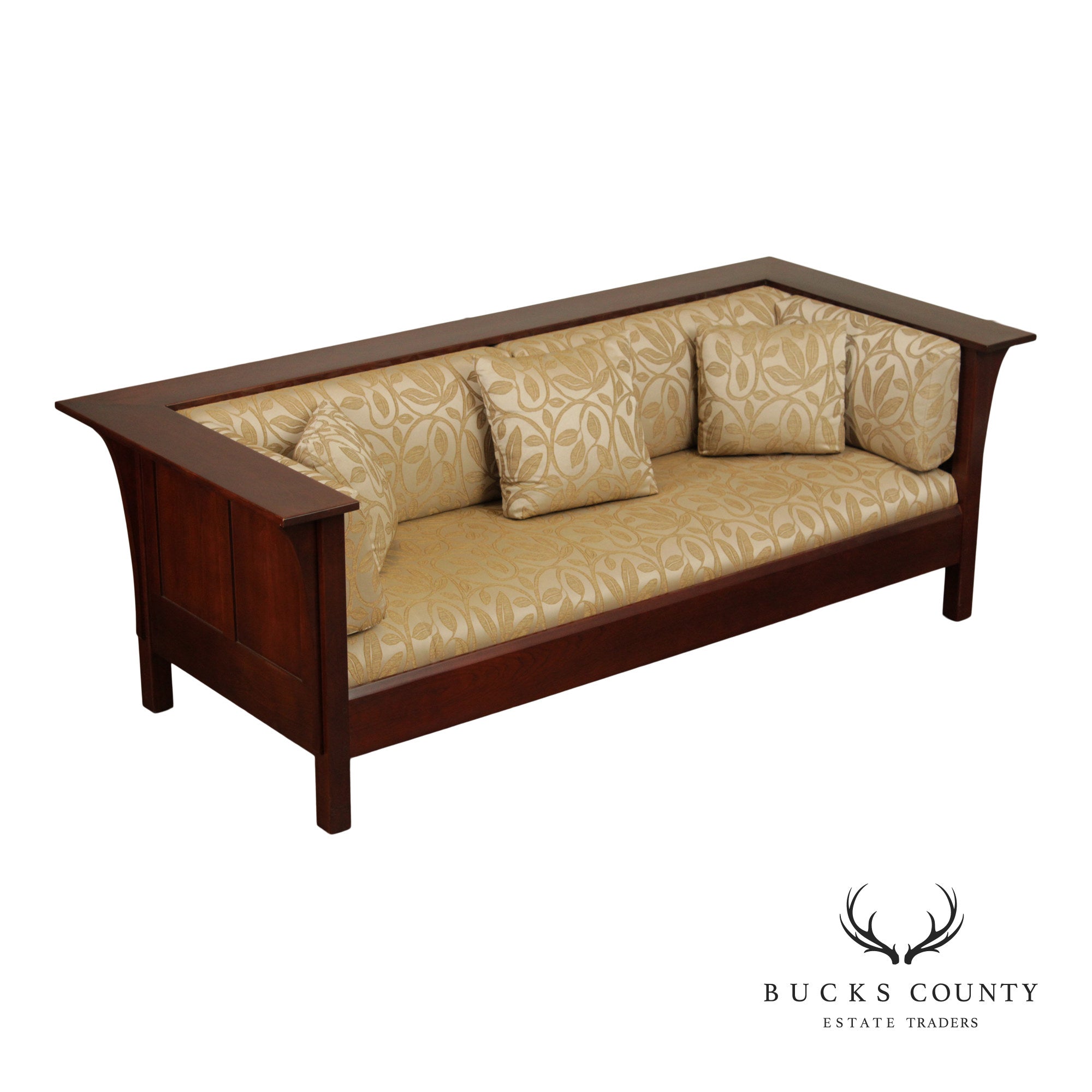Stickley Mission Collection Cherry Prairie Settle
