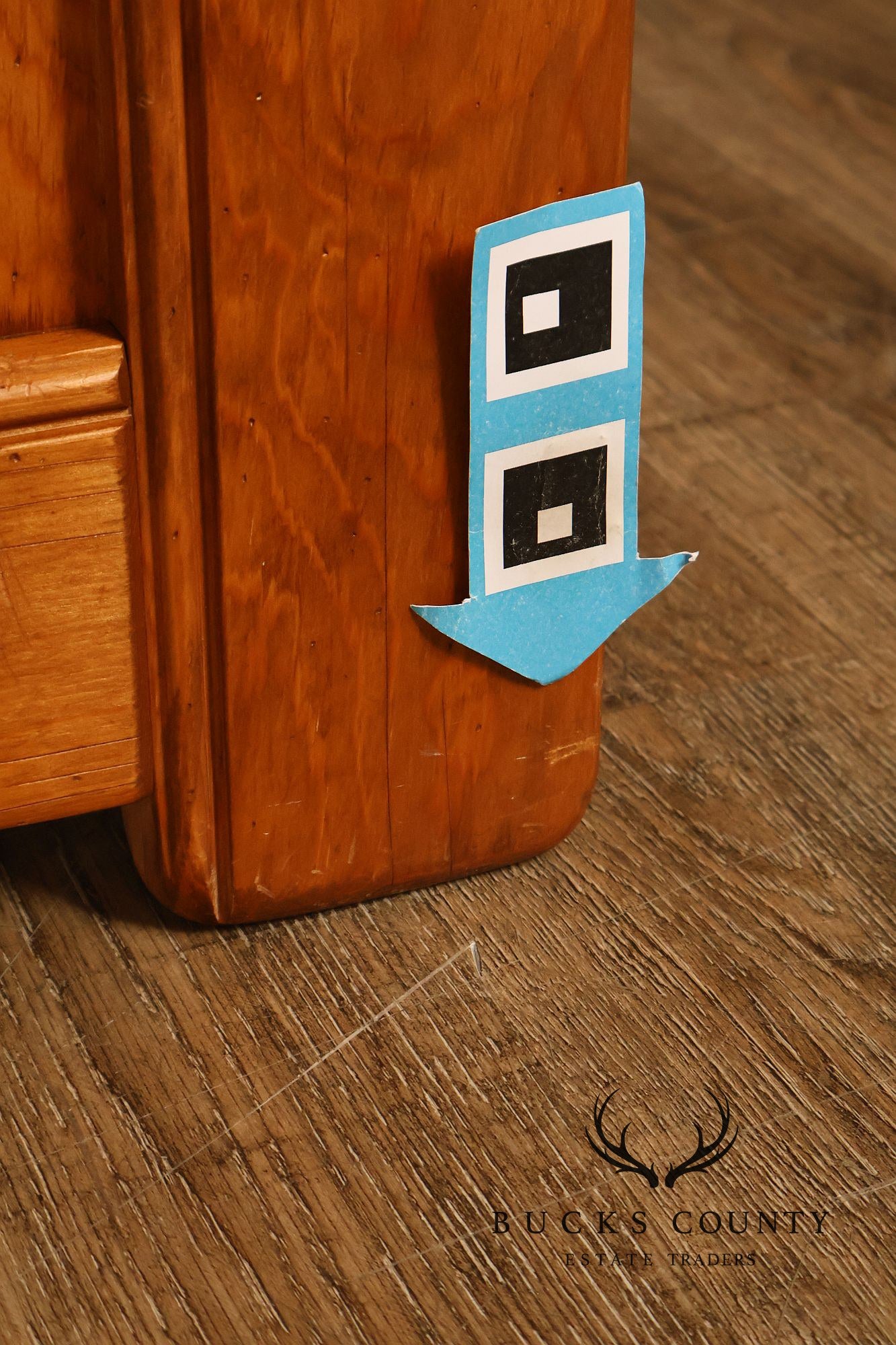Southwestern Style Two Door Storage Or Pantry Cupboard