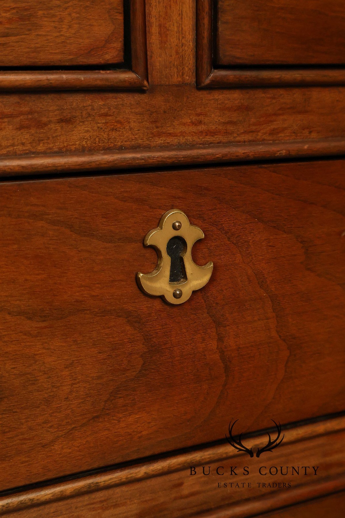 Stickley Chippendale Style Cherry Chest Of Drawers