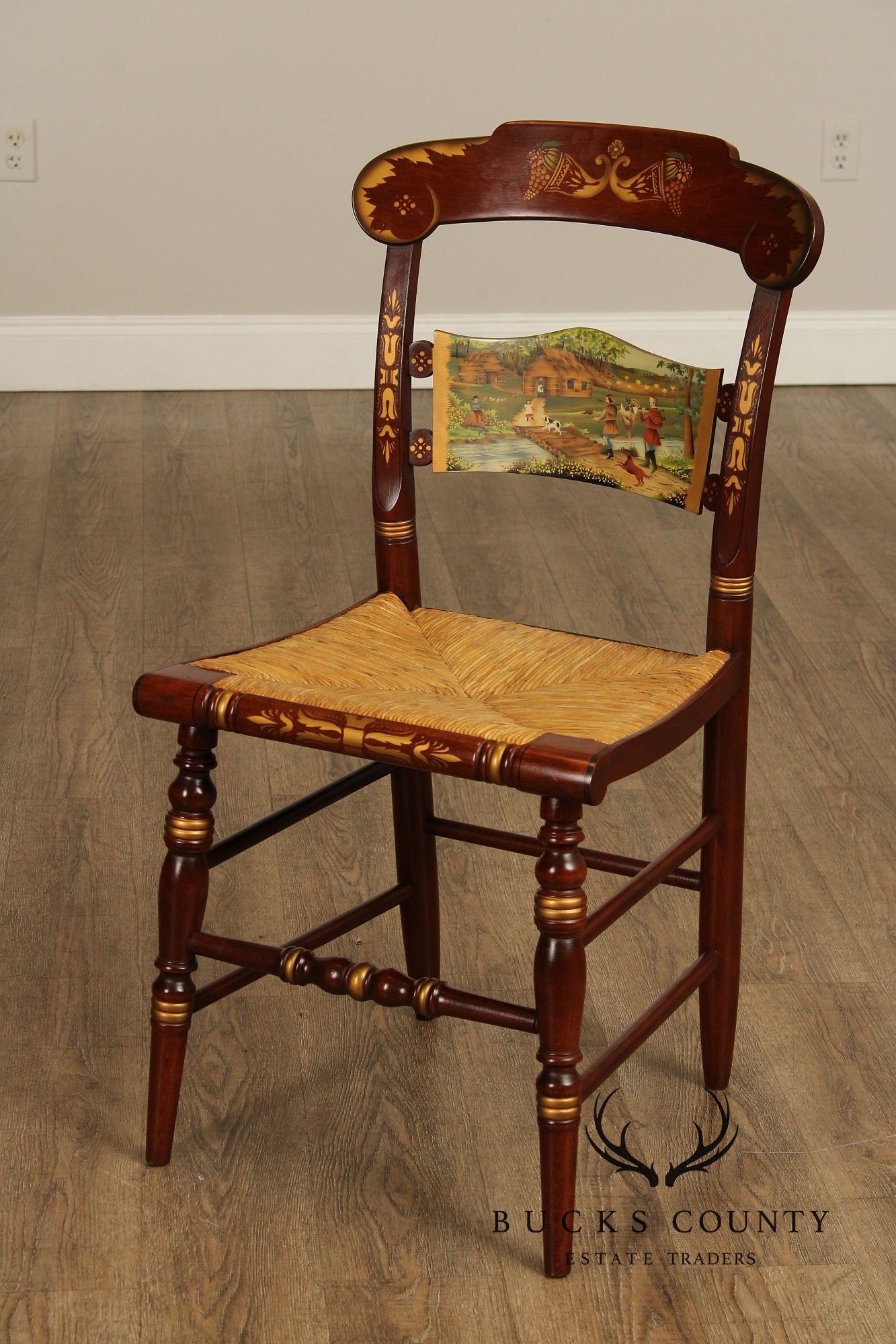 Hitchcock Set of Twelve Thanksgiving Dining Chairs