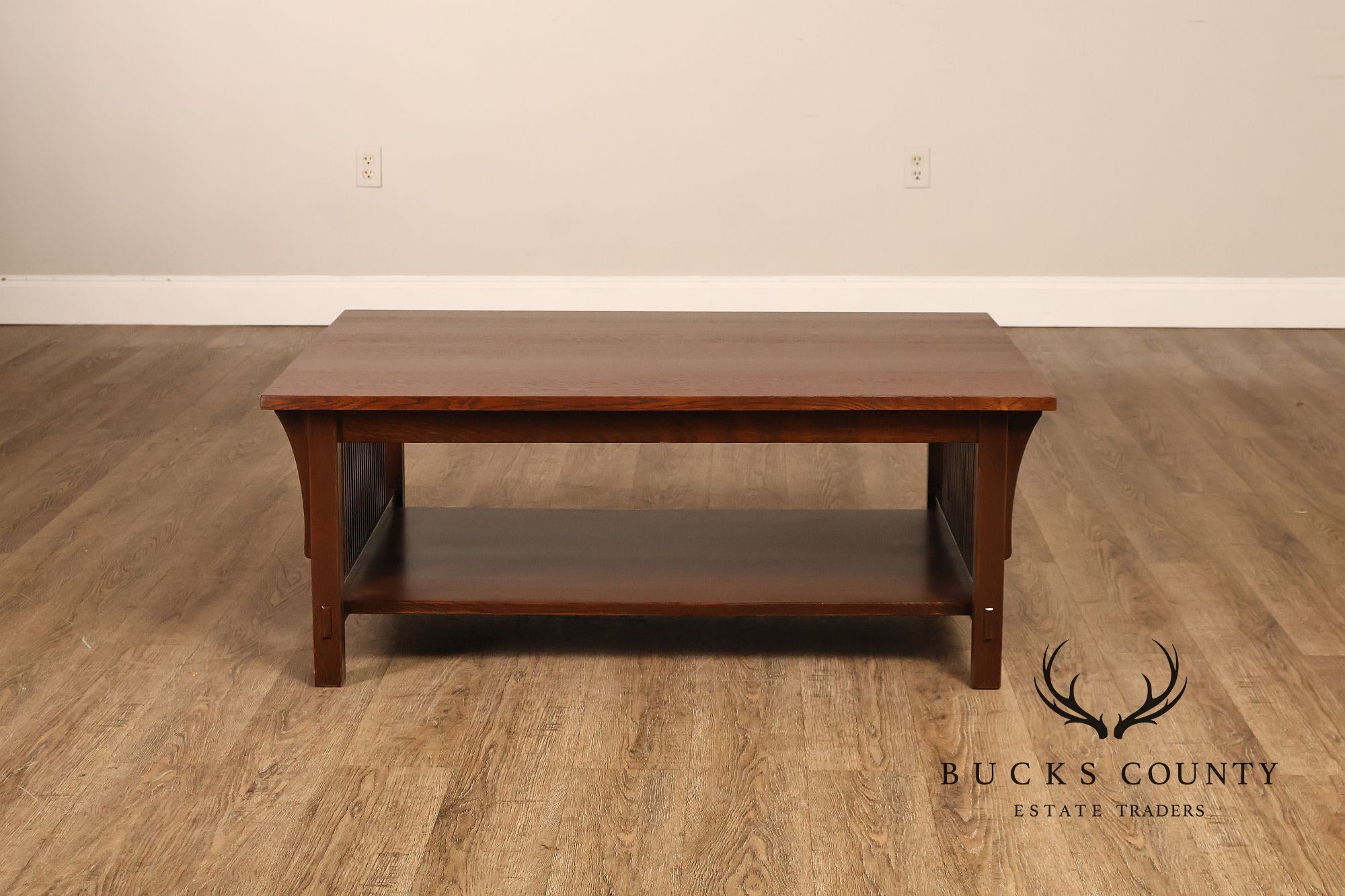 Stickley Mission Collection Oak Cocktail Table