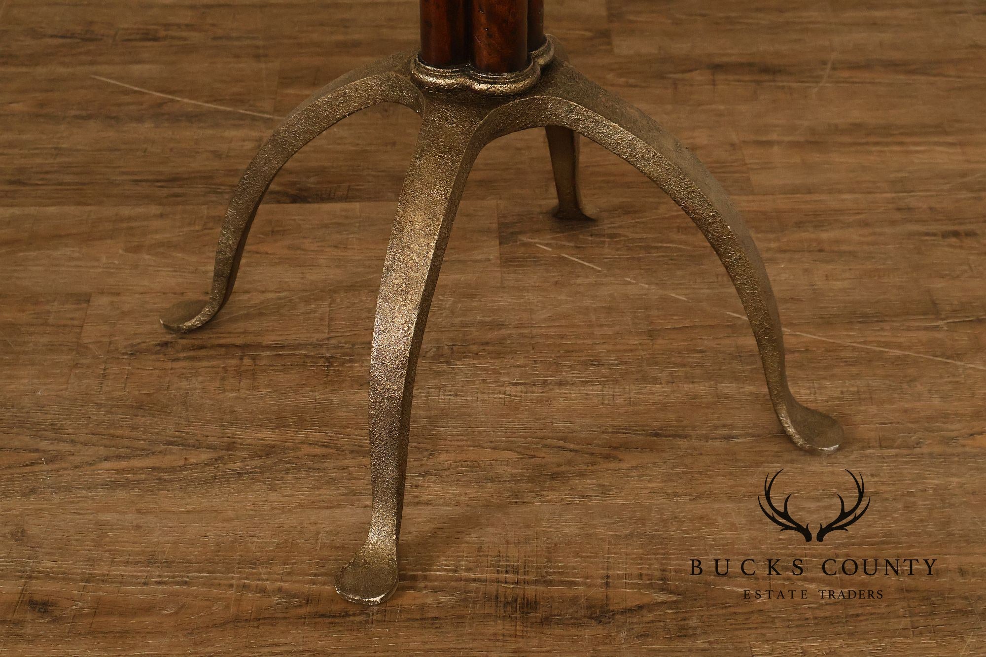 Theodore Alexander 'L'Usine' Round Bistro Accent Table