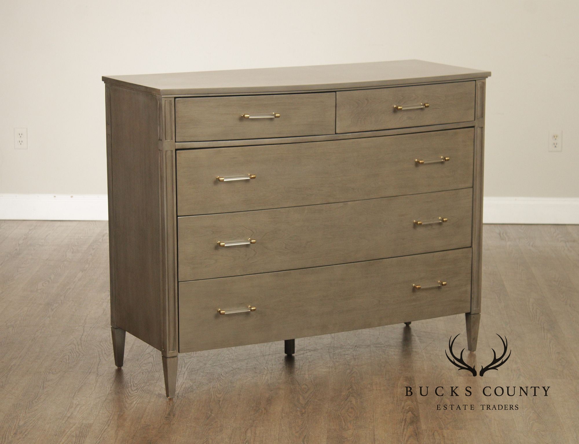 Stanley Furniture Mulholland Collection Gray Media Chest