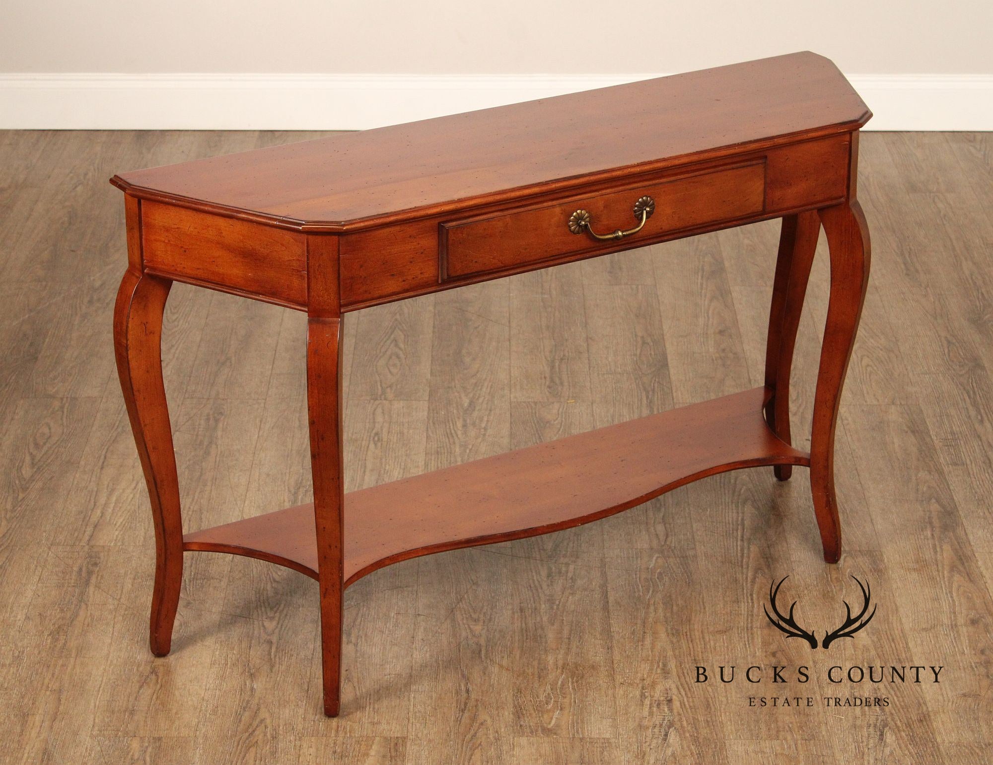 Superior Furniture Co. French Country Style Cherry Console Table