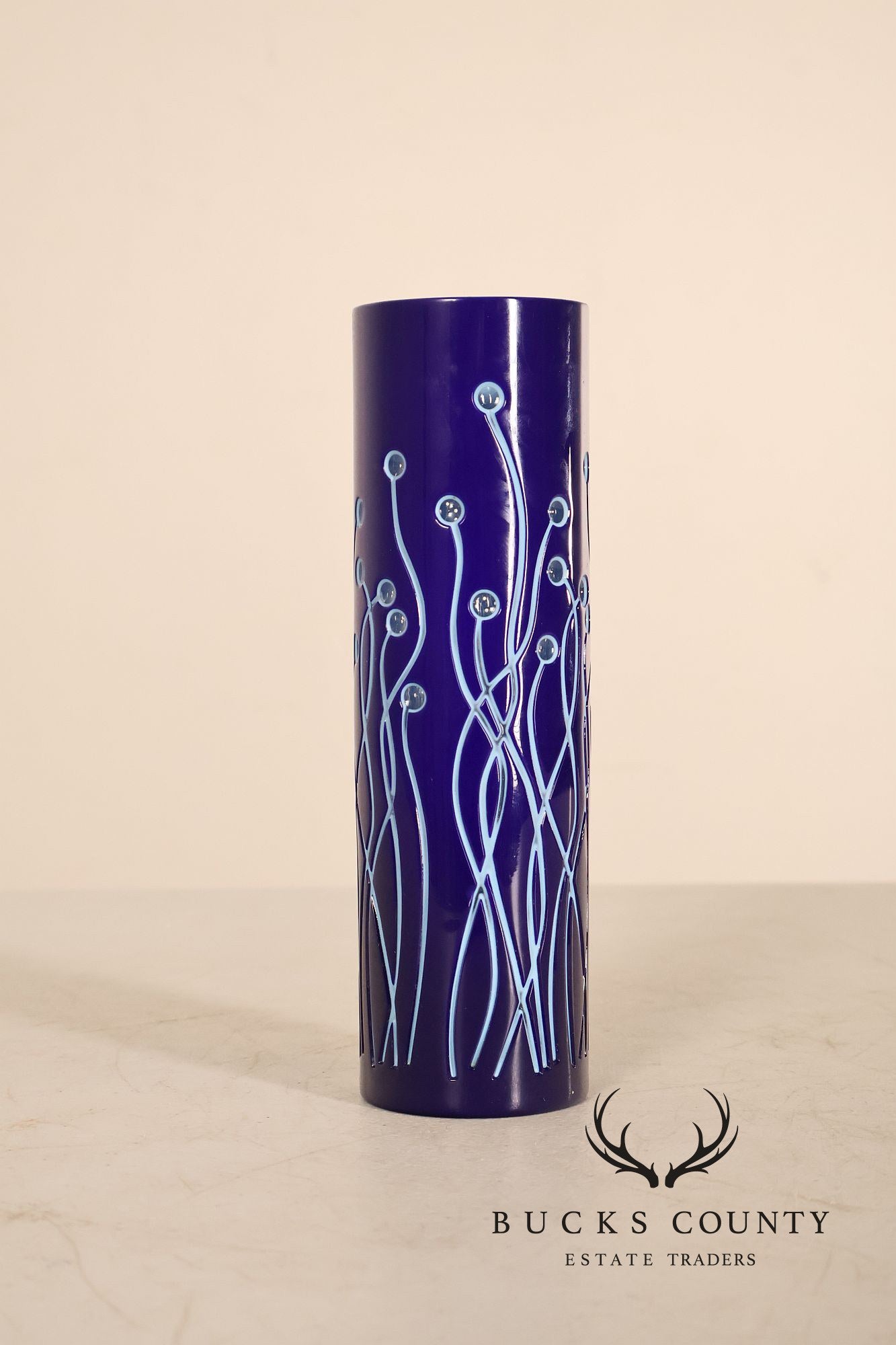 Wedgwood 'Neptune' Blue Vase