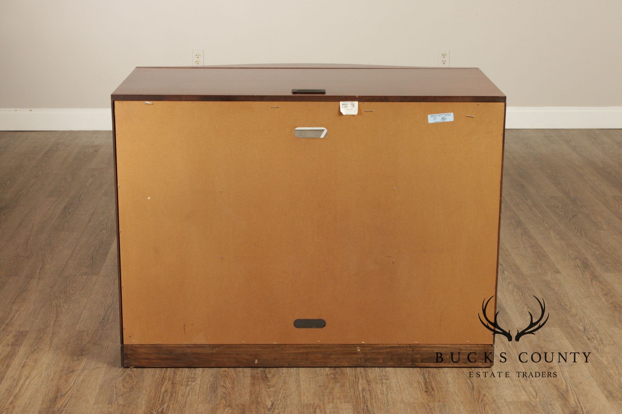Thomasville 'Bogart' Mahogany Media Cabinet