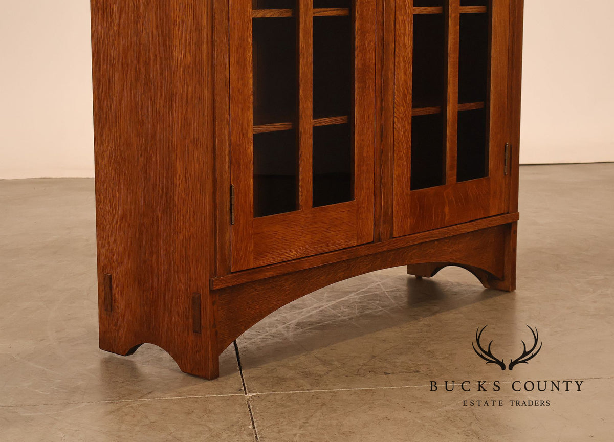 Stickley Mission Collection Harvey Ellis Oak Bookcase