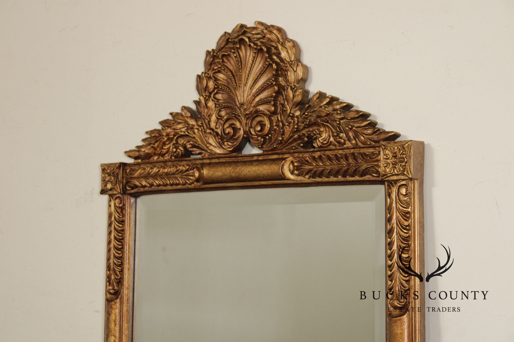 Rococo Style Gilt Carved Wall Mirror