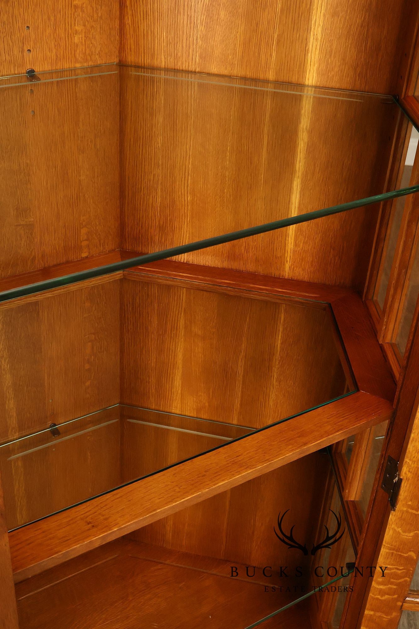 Stickley Mission Collection Oak Corner Cabinet