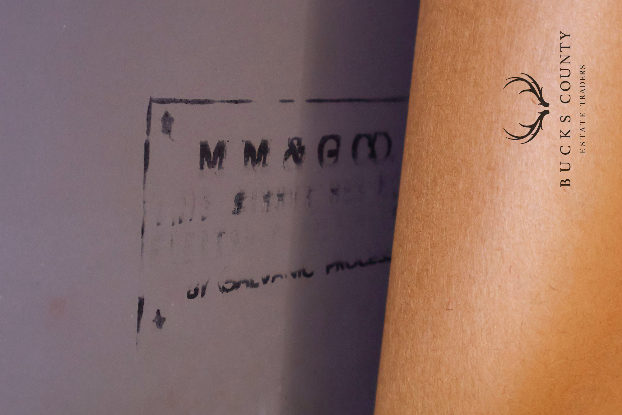 Mid Century Modern Walnut Frame Large Octagonal Wall Mirror