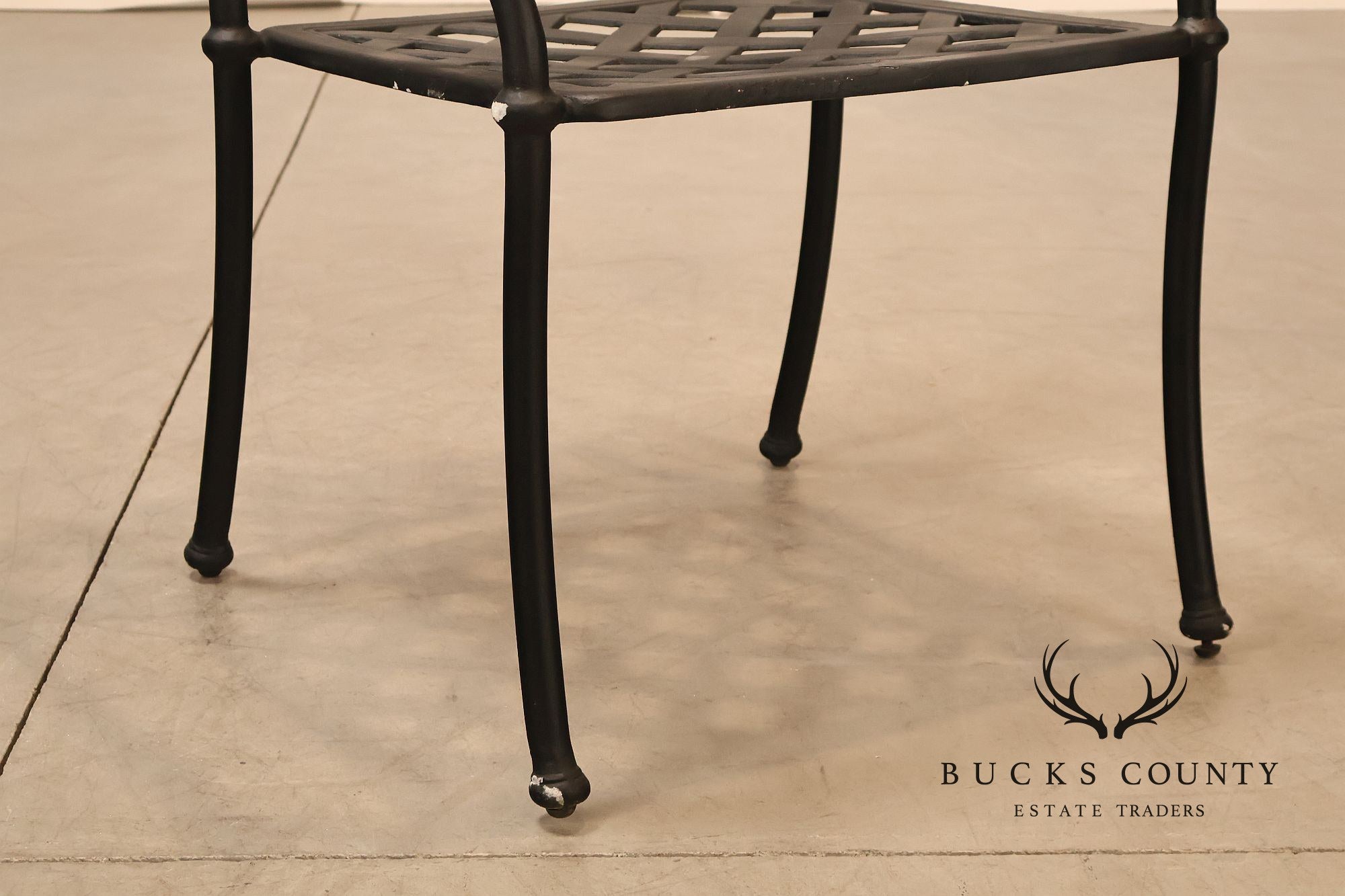 Hanamint Set Of 6 Cast Aluminum Patio Dining Chairs