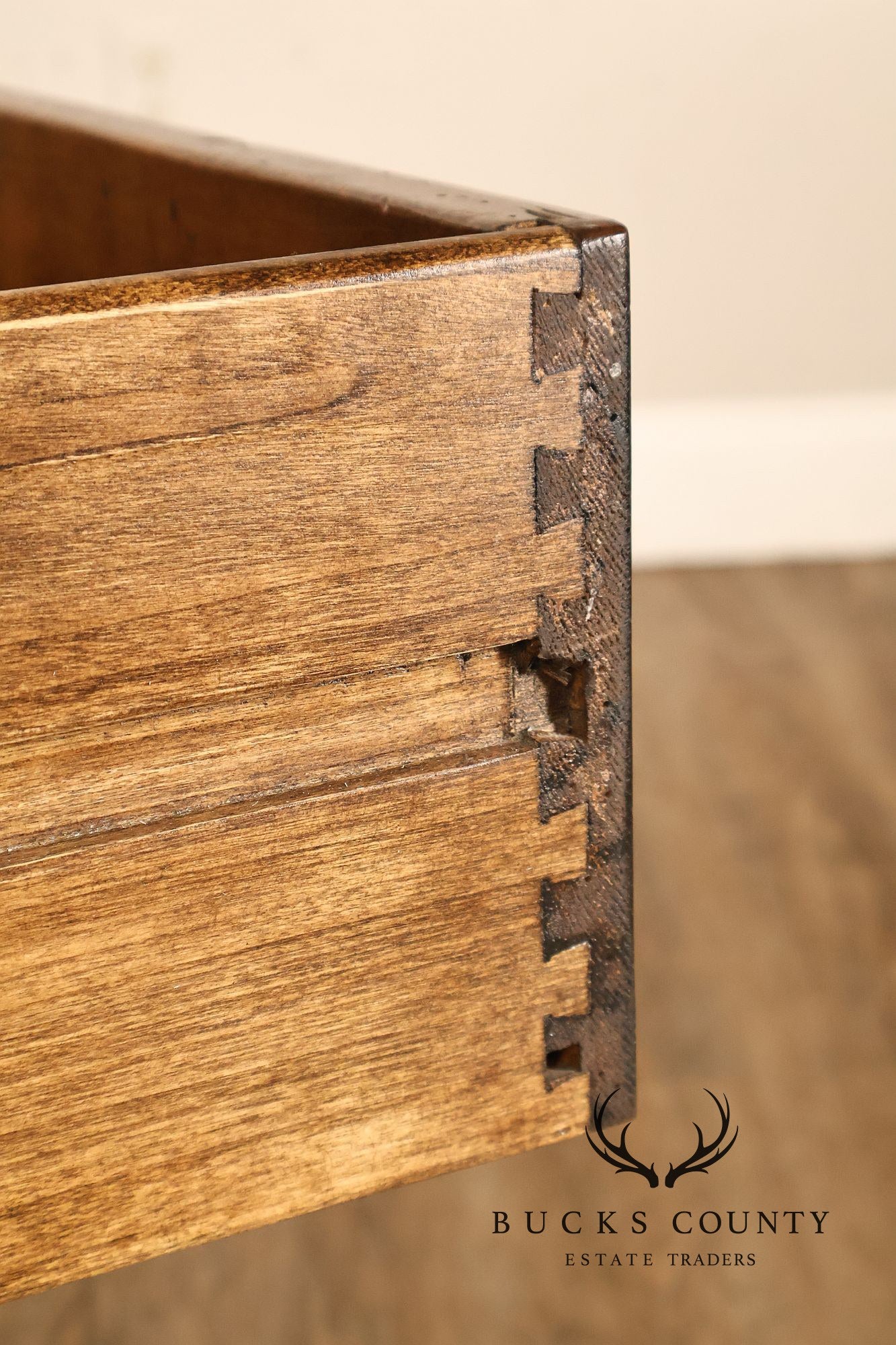 Guy Chaddock Melrose Collection Rustic Three Drawer Nightstand