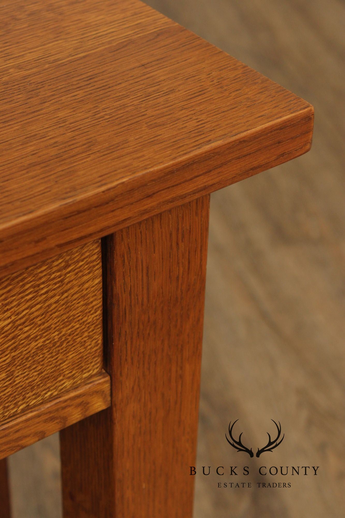 Stickley Mission Collection Oak Library Table Writing desk