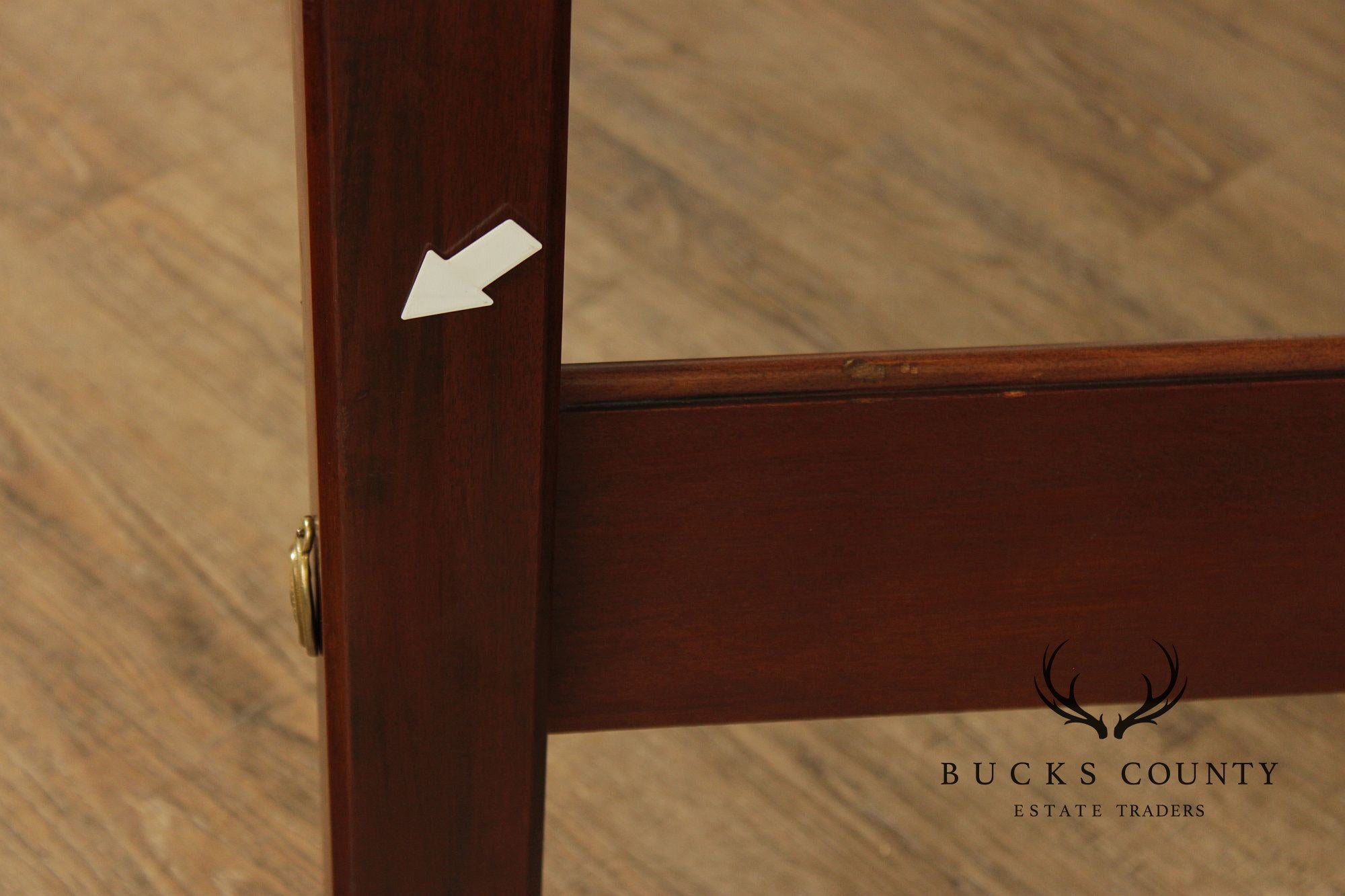 Henkel Harris Virginia Galleries Genuine Mahogany Queen Size Four Poster Bed