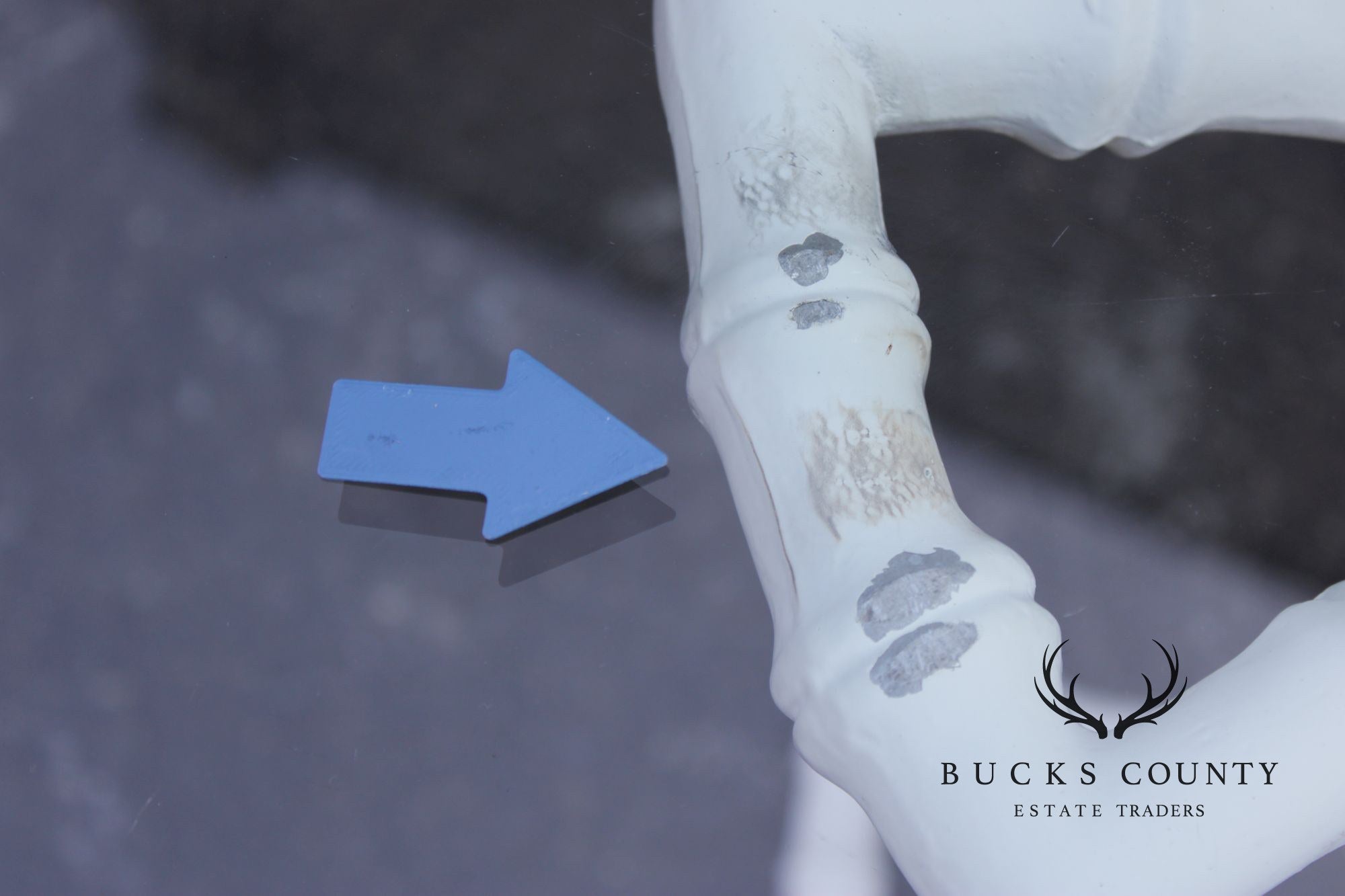 Hollywood Regency Cast Aluminum Faux Bamboo Round Glass Top Patio Table