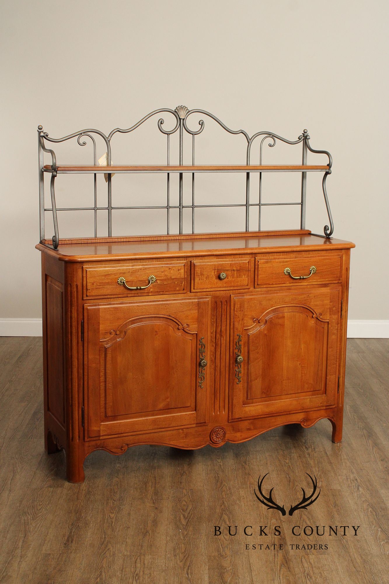 Ethan Allen Legacy Collection French Country Style Maple Sideboard