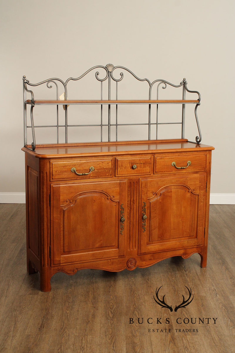 Ethan Allen Legacy Collection French Country Style Maple Sideboard