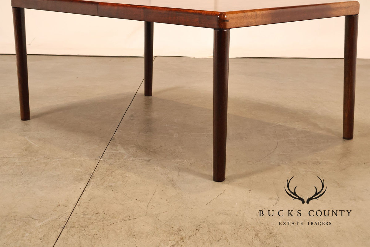 Dyrlund Danish Modern Rosewood Extension Dining Table