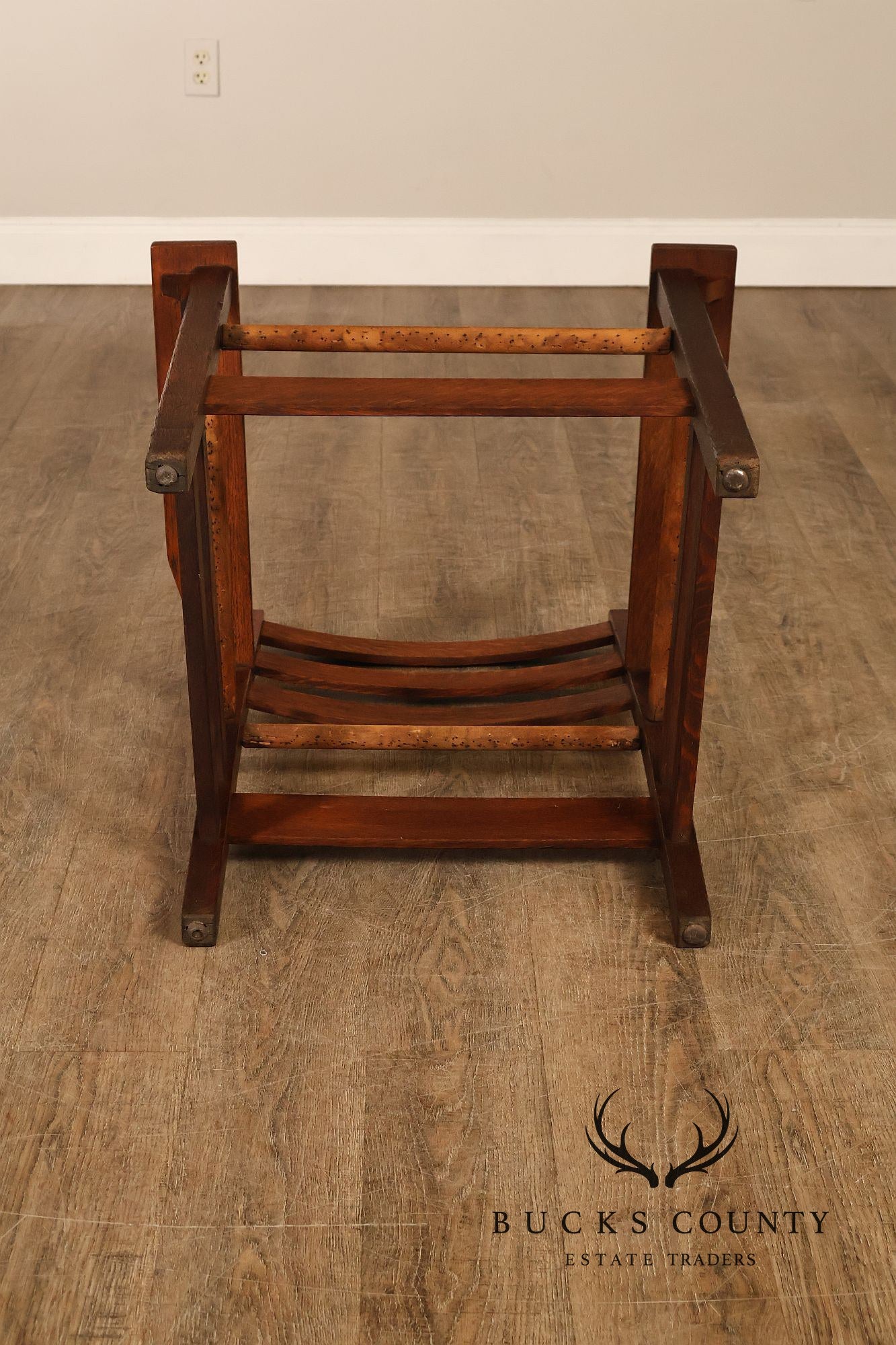 Gustav Stickley Antique Mission Oak Armchair