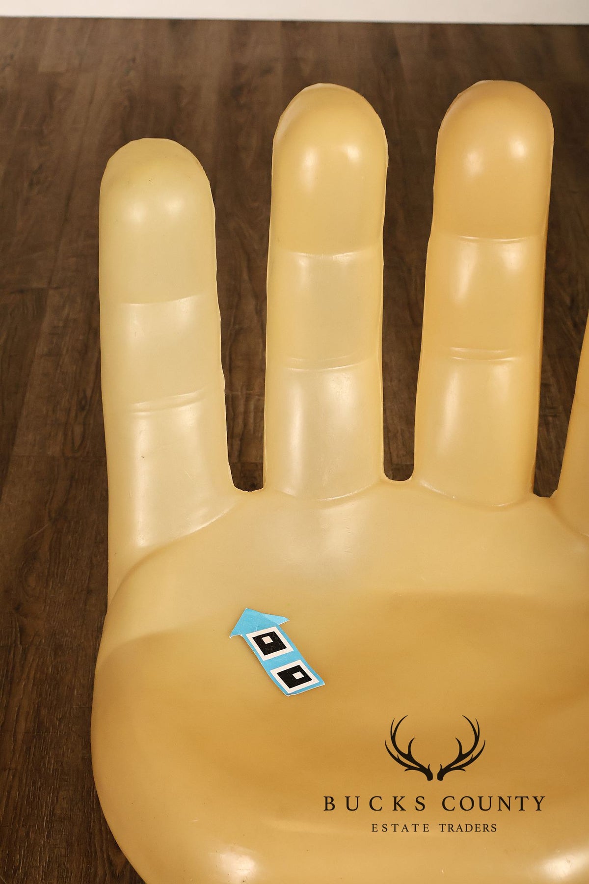 Vintage Molded Plastic Right Hand Chair