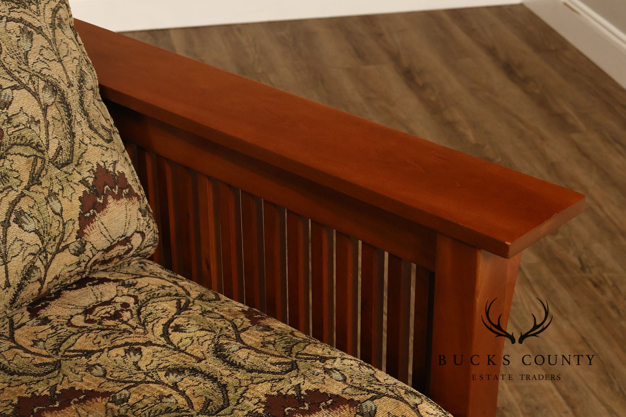 Stickley Mission Collection 'Fayetteville' Cherry Frame Sofa