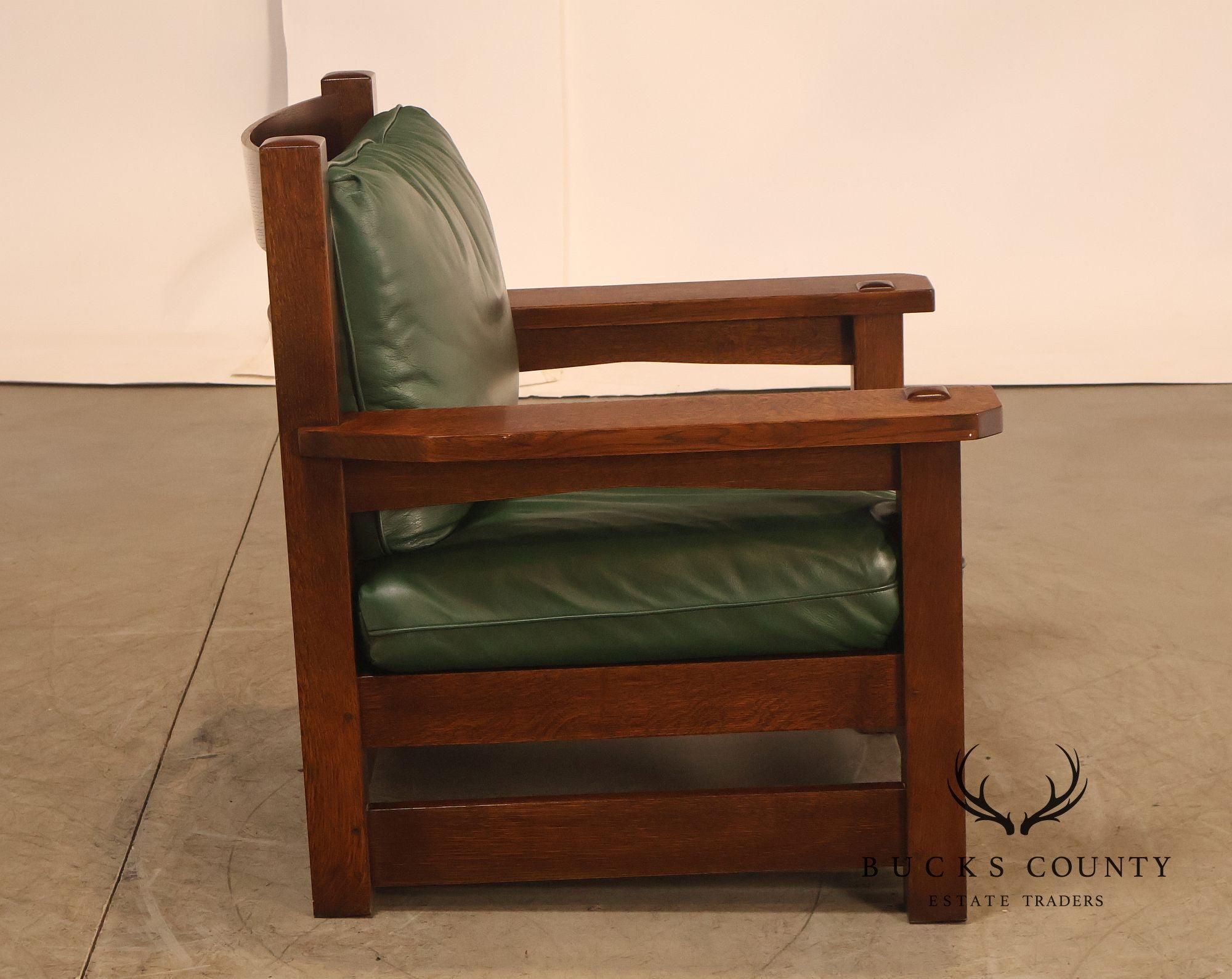 Stickley Mission Collection Oak Eastwood Lounge Chair