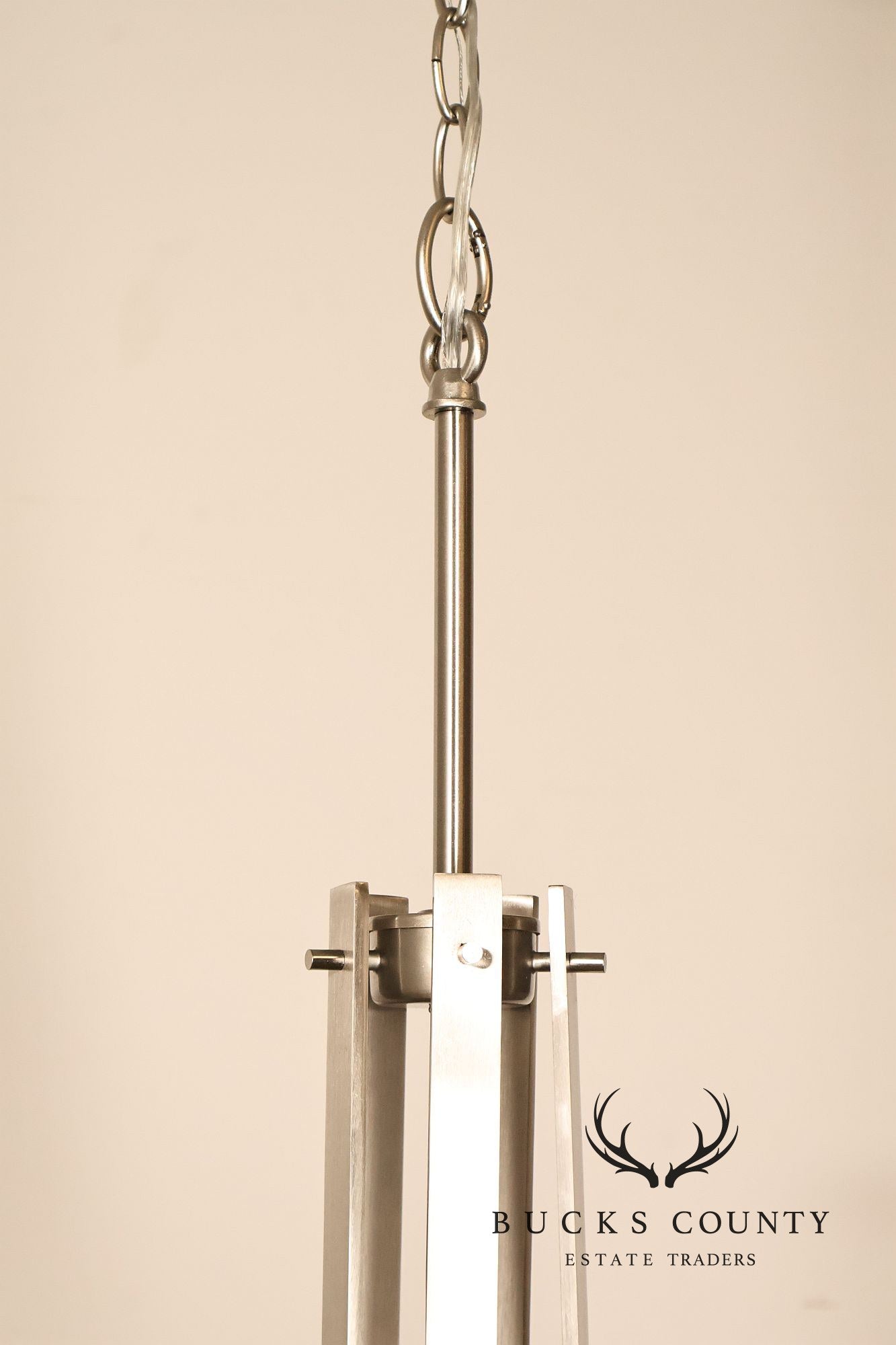 Minka-Lavery 'Poleis' Brushed Nickel Five-Light Chandelier