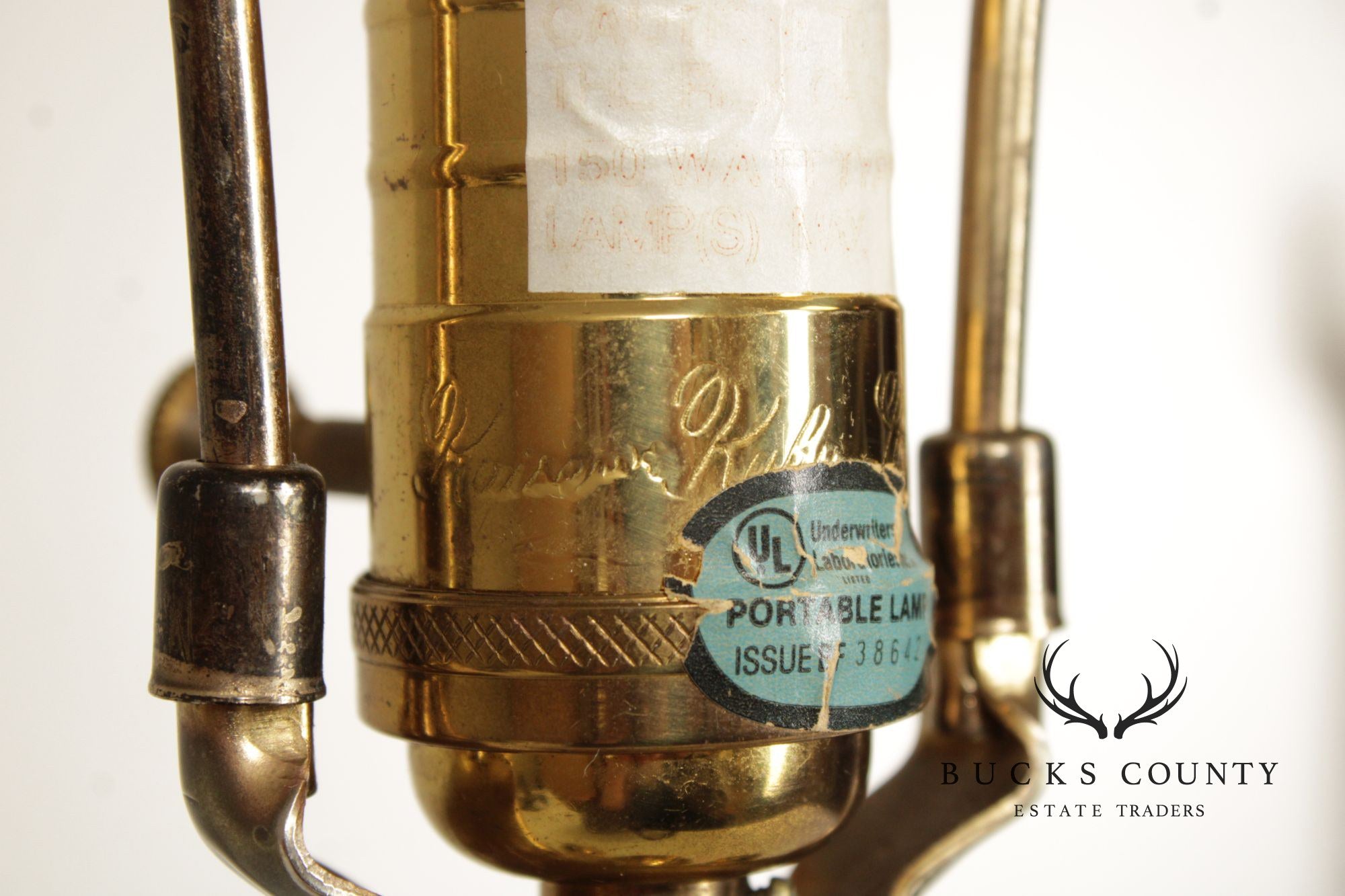 Kaiser Kuhn Brass Bouillotte Table Lamp