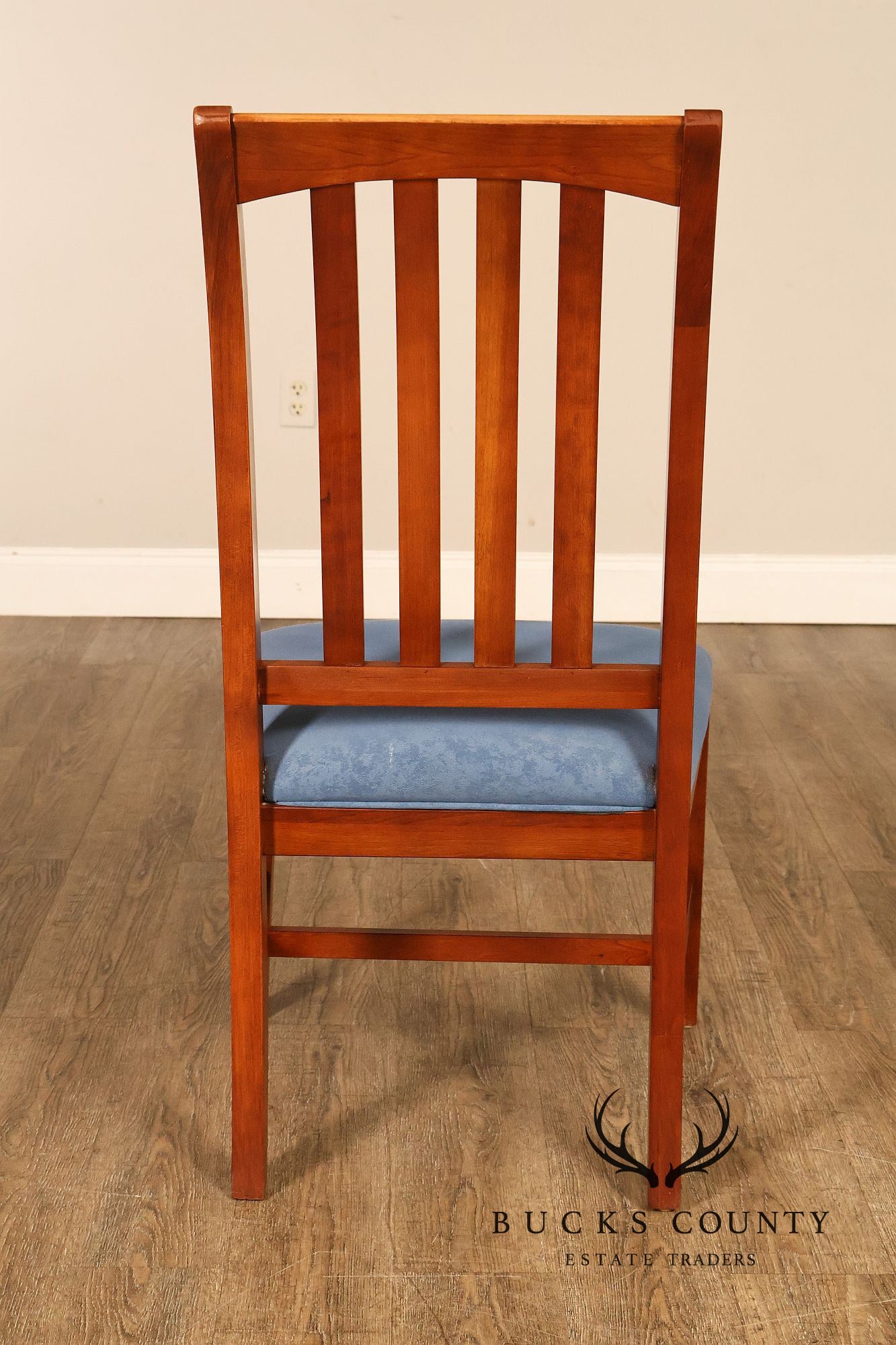 Ethan Allen 'American Impressions' Set of Eight Cherry Dining Chairs