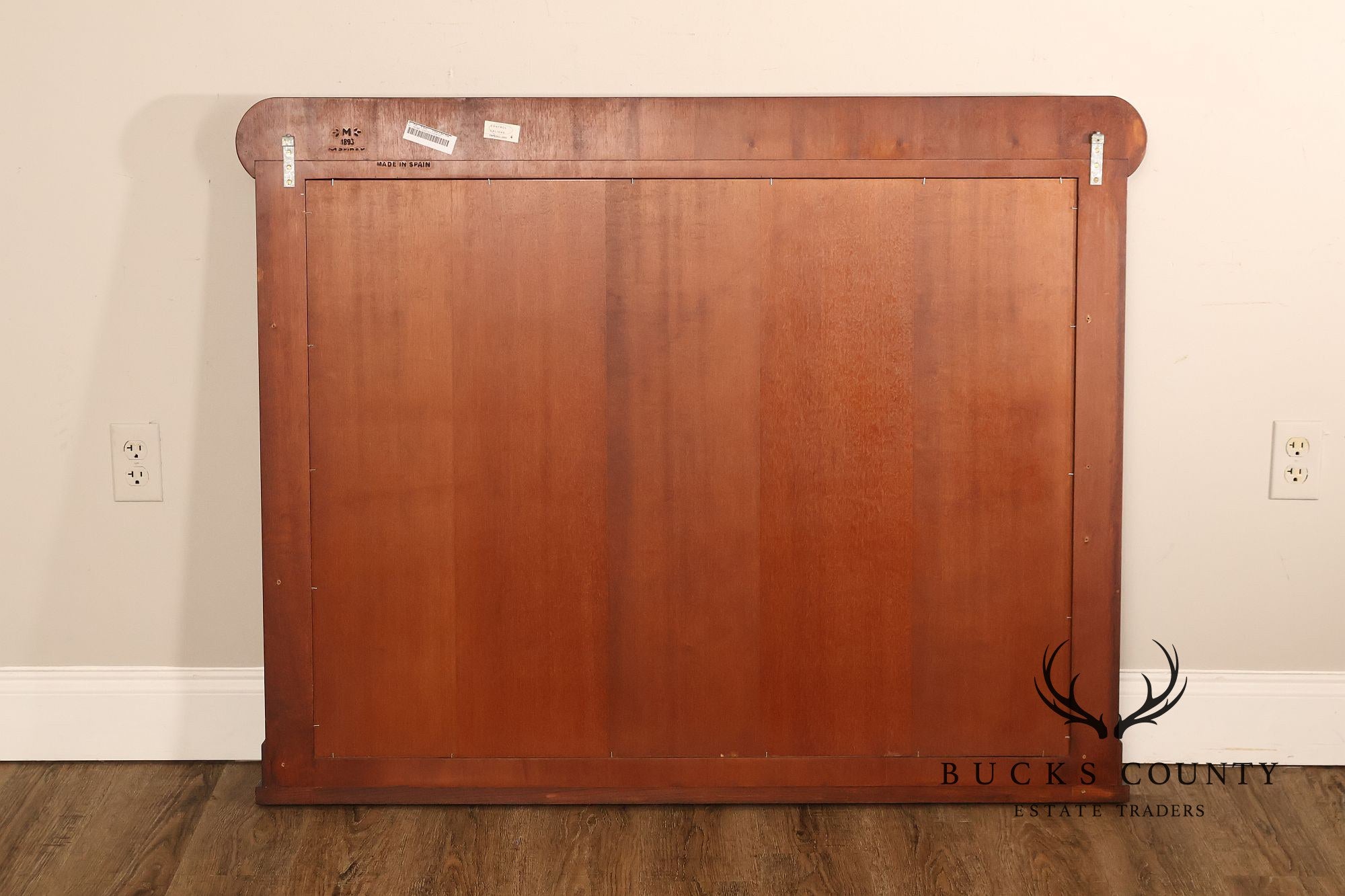 Mariner Fine Furniture Empire Style Mahogany Frame Wall Mirror