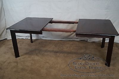 Mid Century Modern Solid Mahogany Danish Dining Table